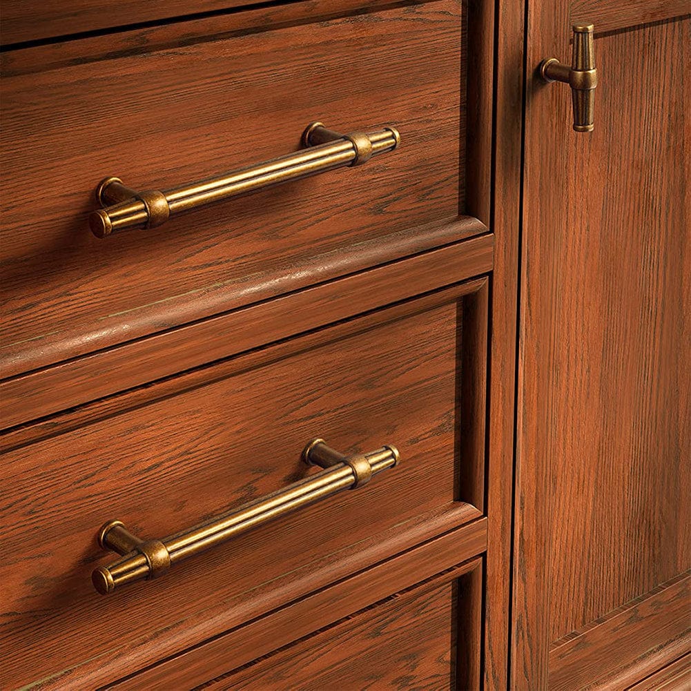 American Retro Style Drawer Bar Pulls Antique Cabinet Pulls
