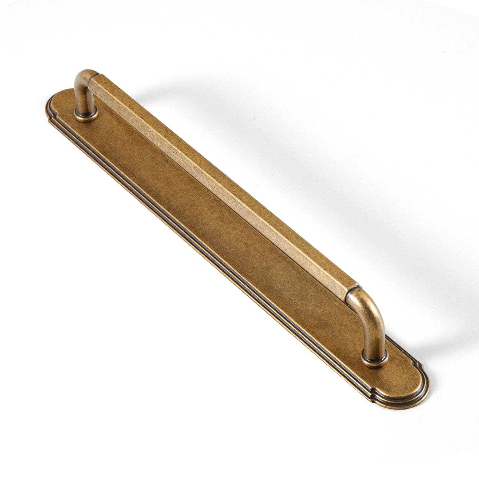 2 Pack Affordable Luxury Vintage Drawer Pulls with Back Plates Set for Kitchen