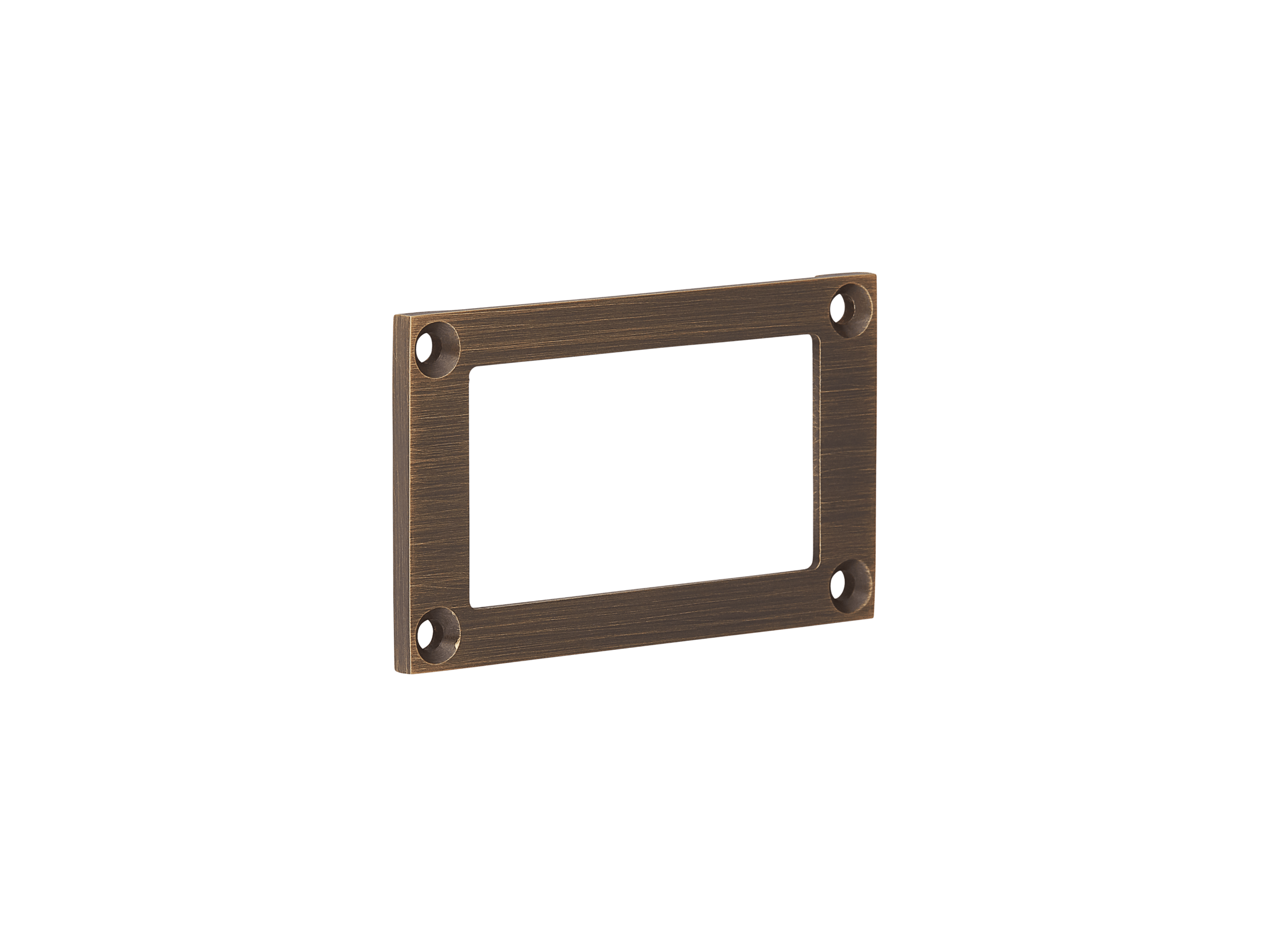 Rectangular-cutout Metal Cardframe