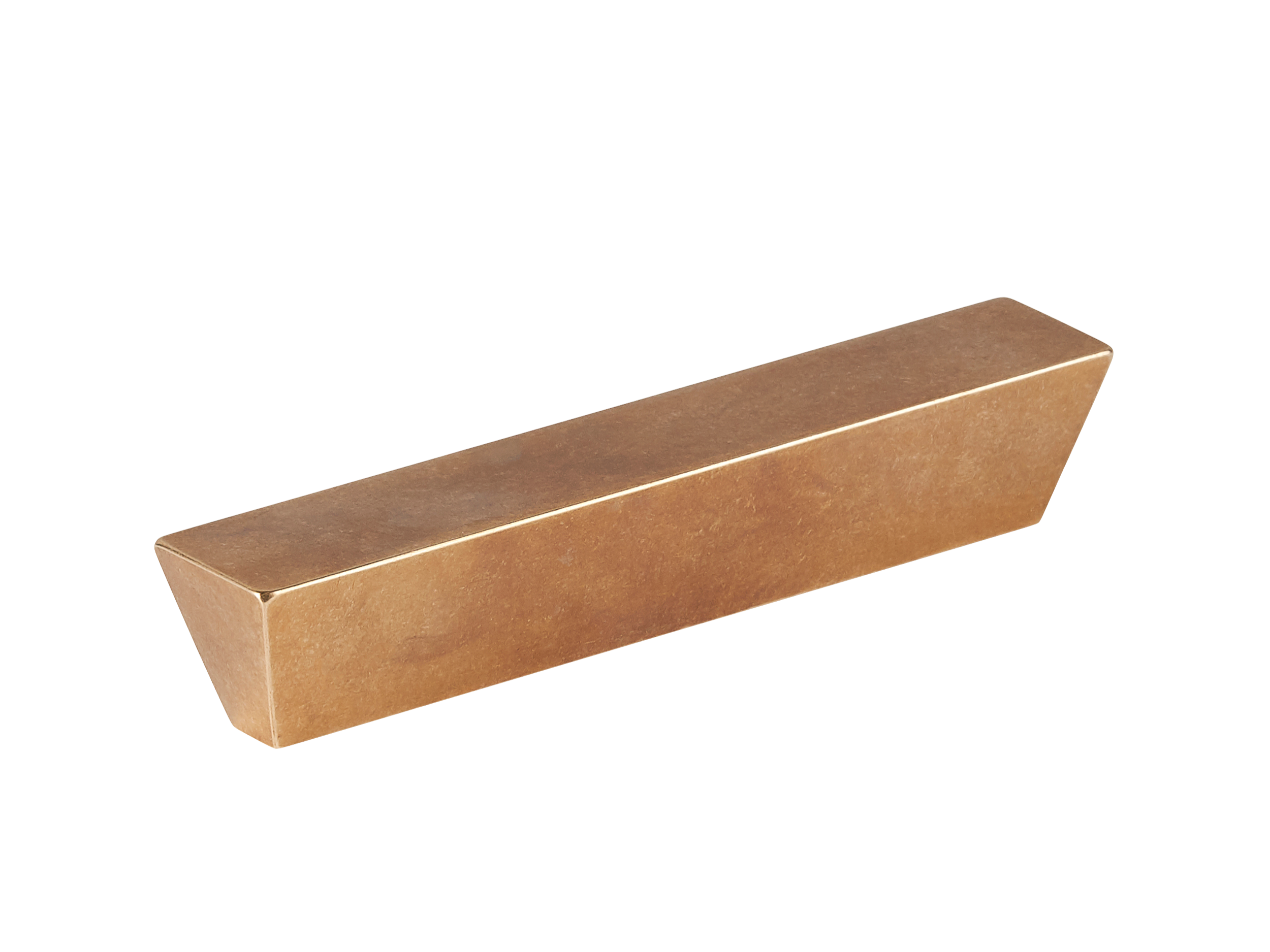 Trapezoidal-cross-section Metal Drawer/Cabinet Pull