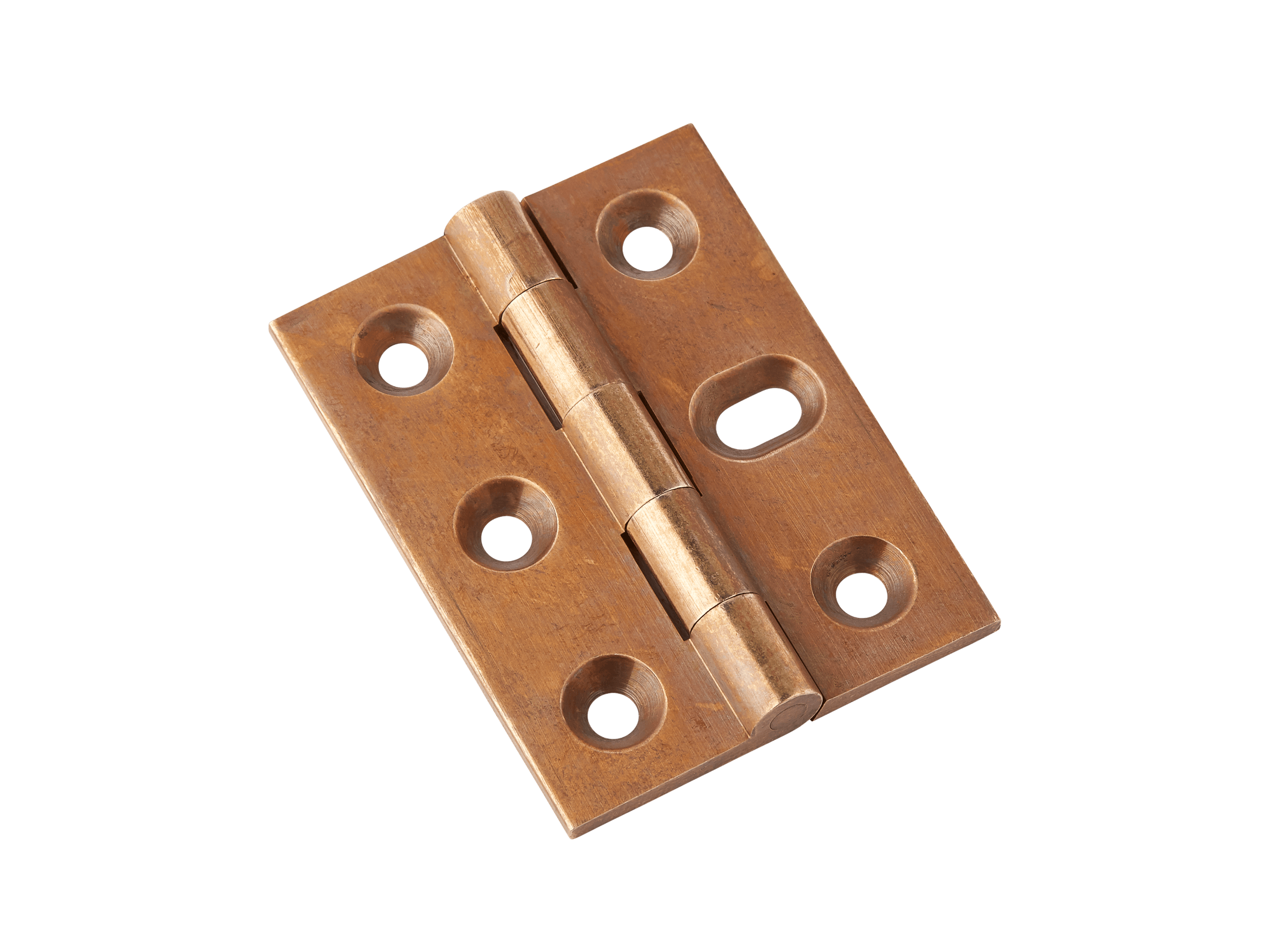 Adjustable-hole Brass Butt Hinge