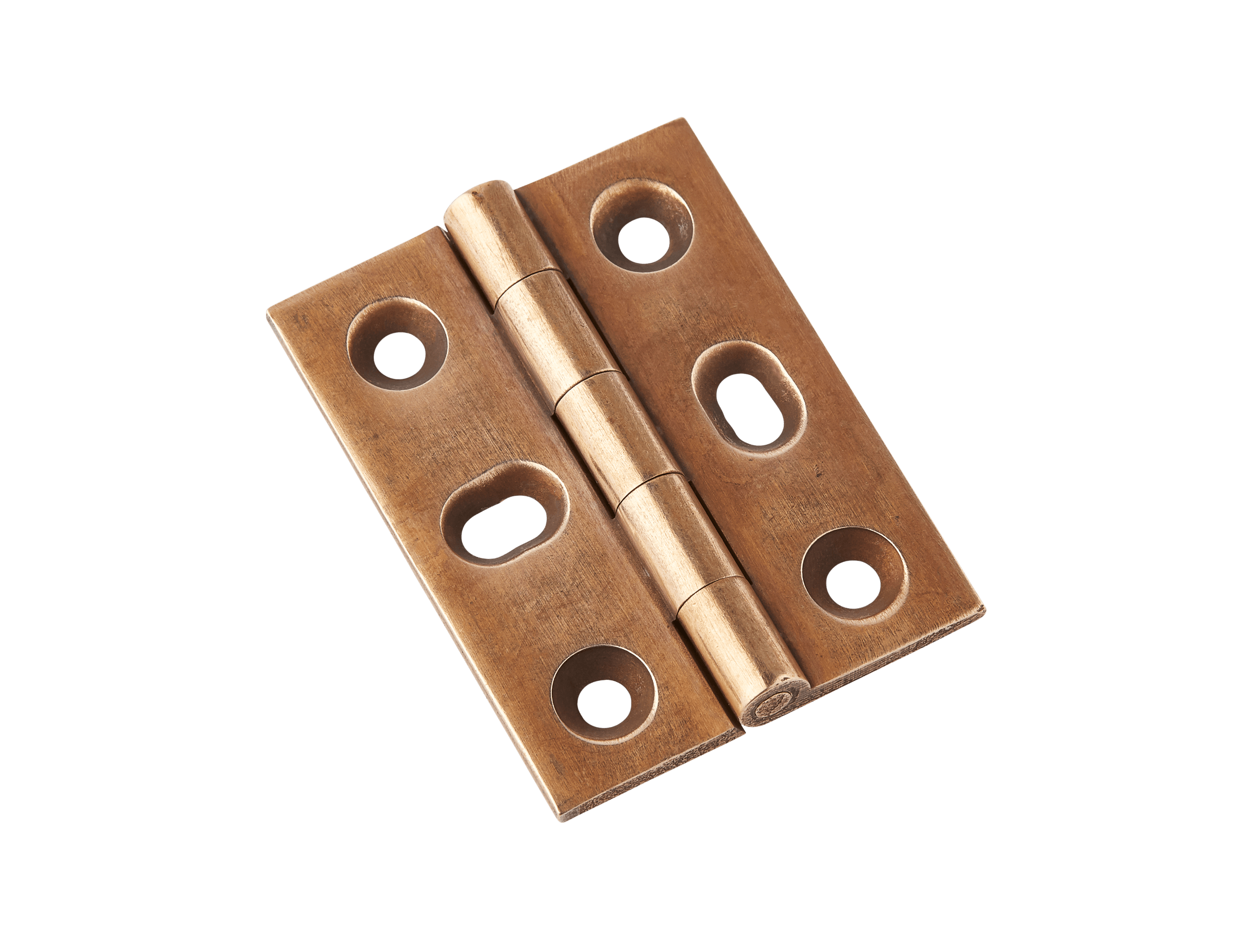 Adjustable-screwhole Brass Butt Hinge