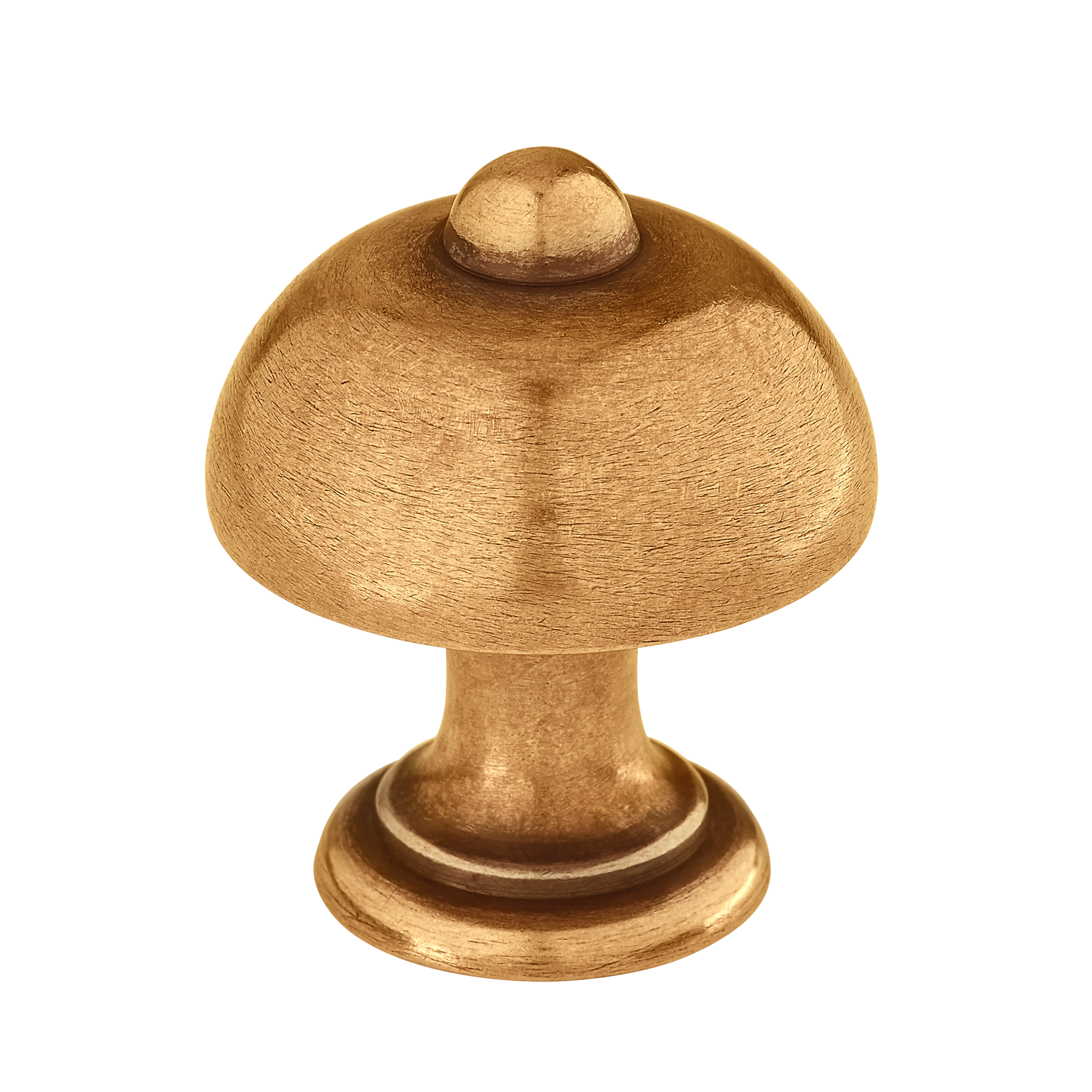 Mushroom-shaped Brushed-textured Cabinet Knob