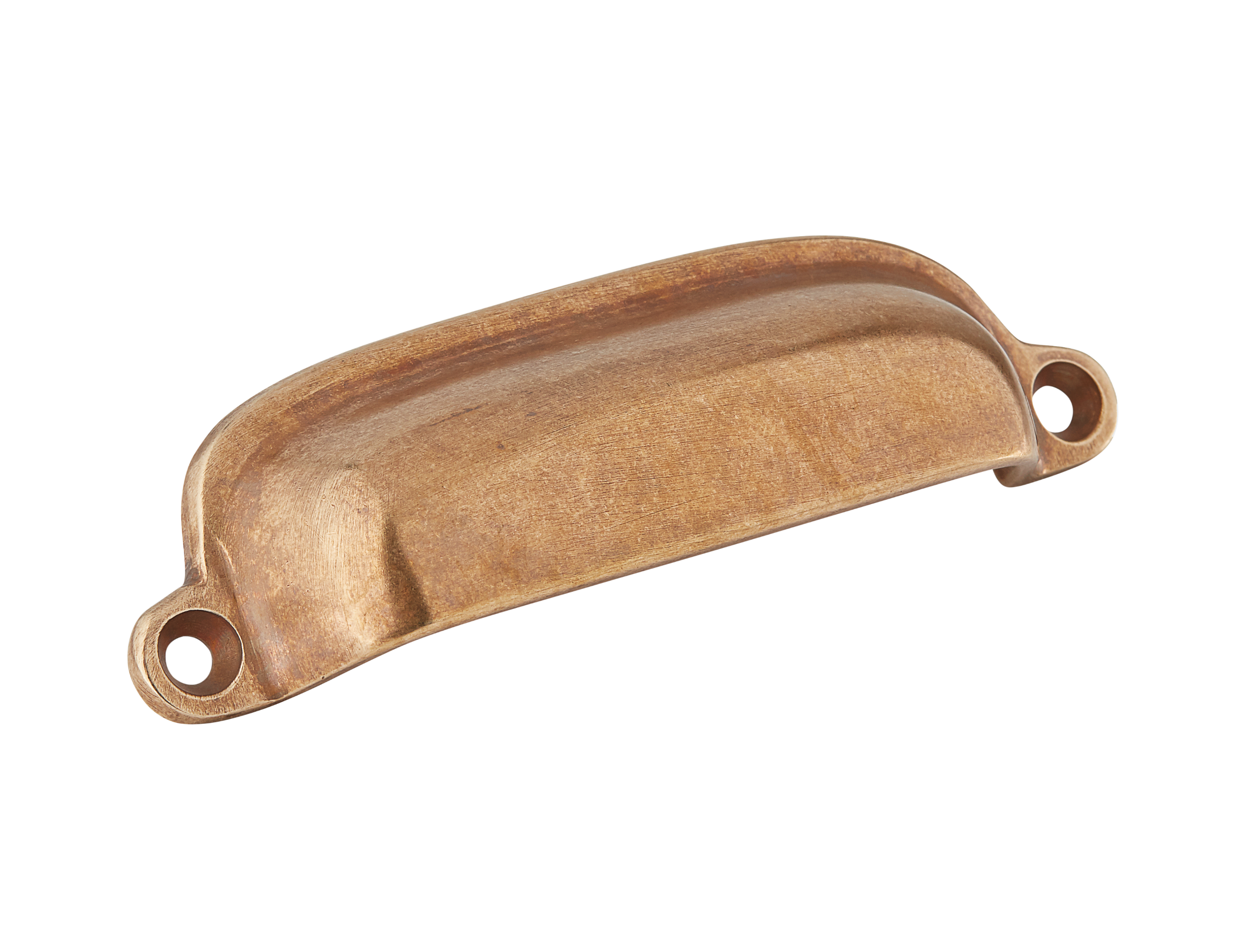 Vintage Curved Metal Drawer Pull Handle