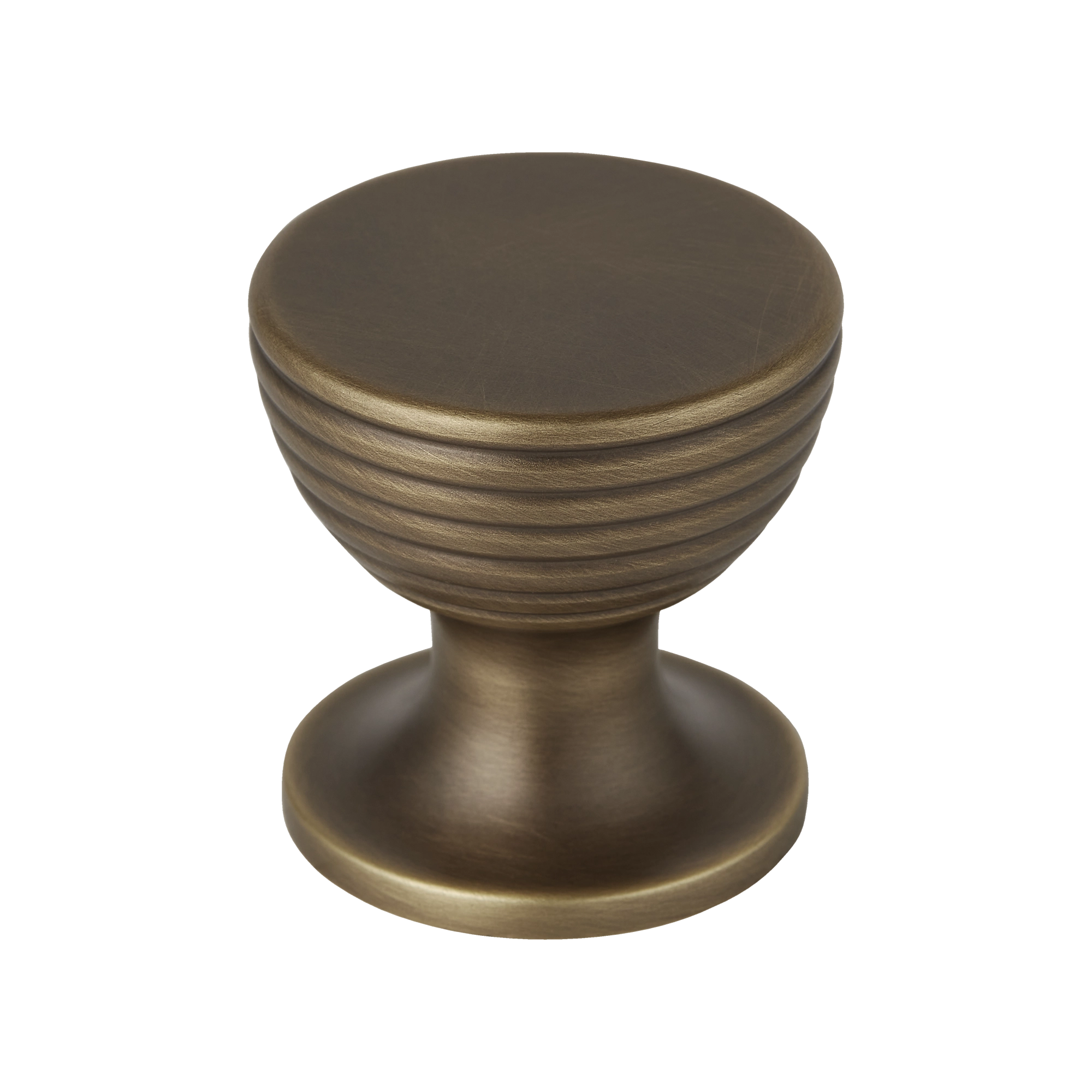 Concentric-ridged Vintage Cabinet Knob