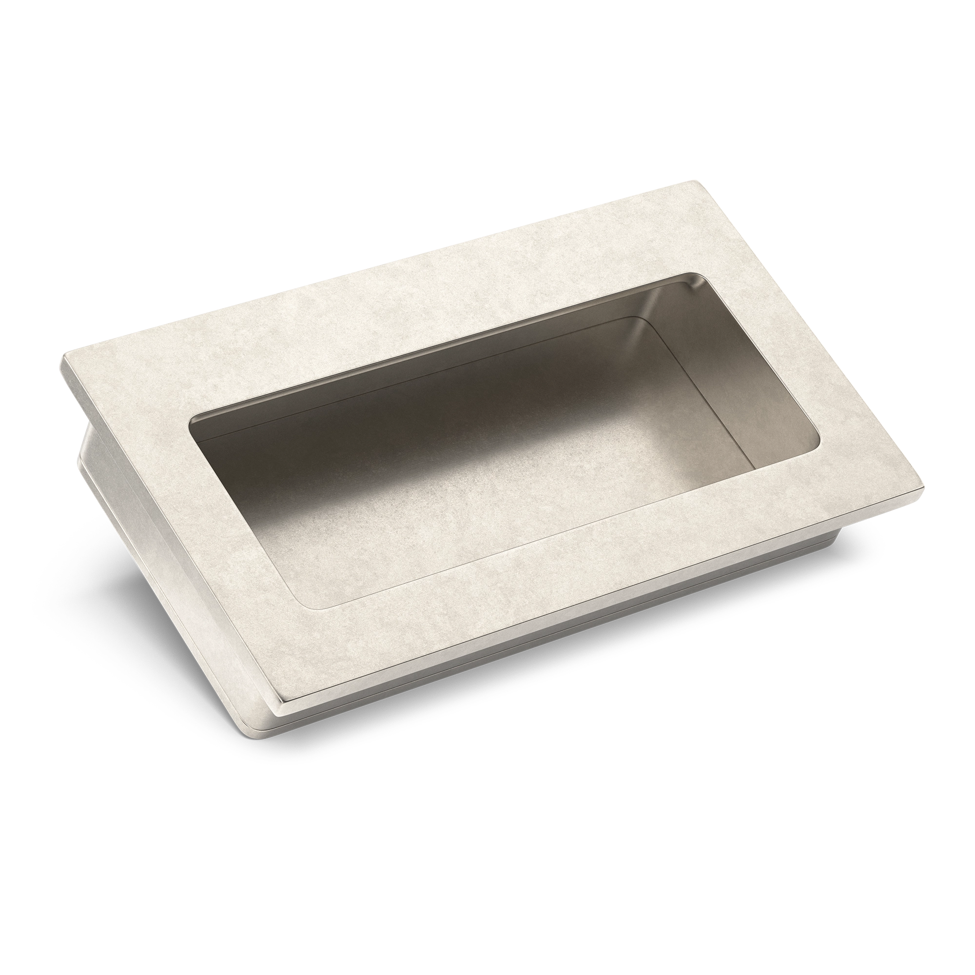 Flat-frame Flush-mount Metal Drawer Pull