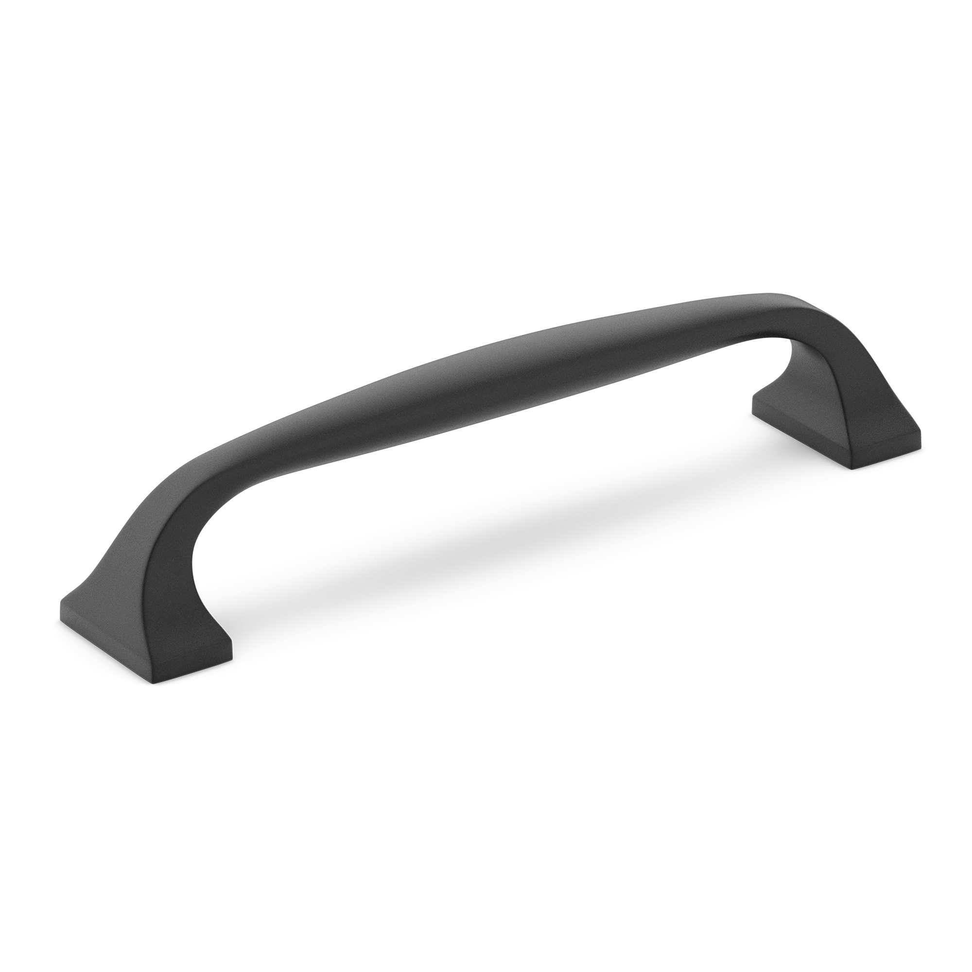 Curved Ergonomic Metal Cabinet Handle