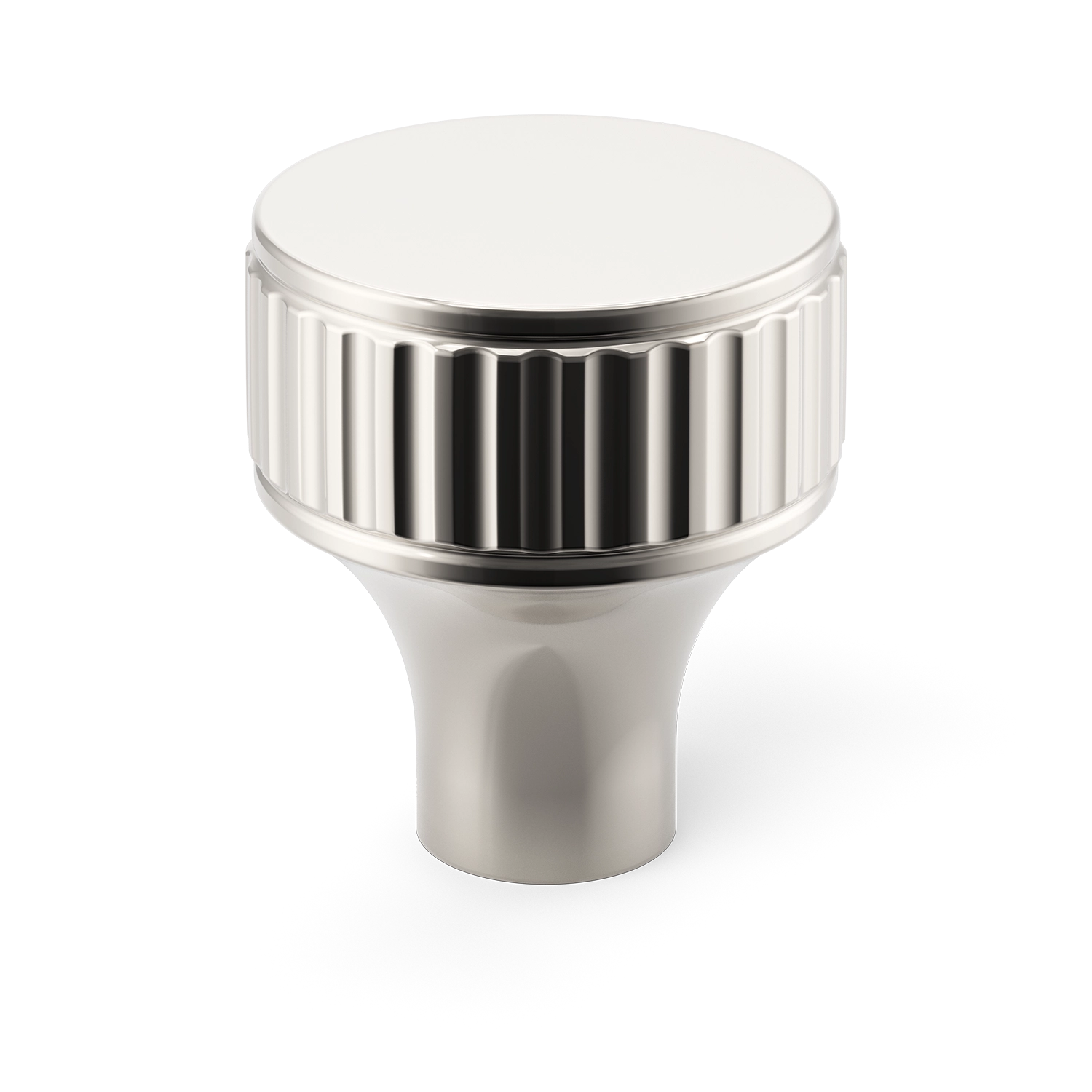 Fluted-circular Metal Cabinet Knob