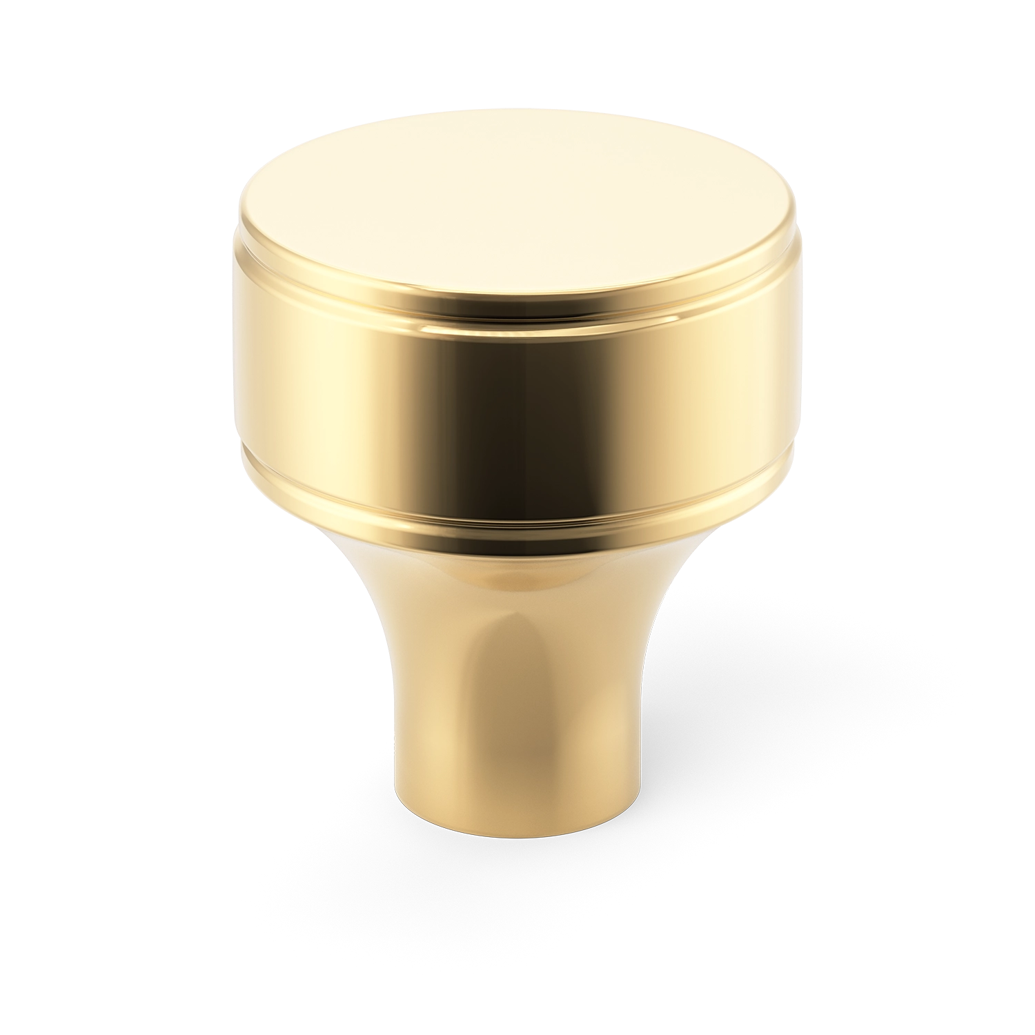 Double-ringed Ergonomic Metal Cabinet Knob