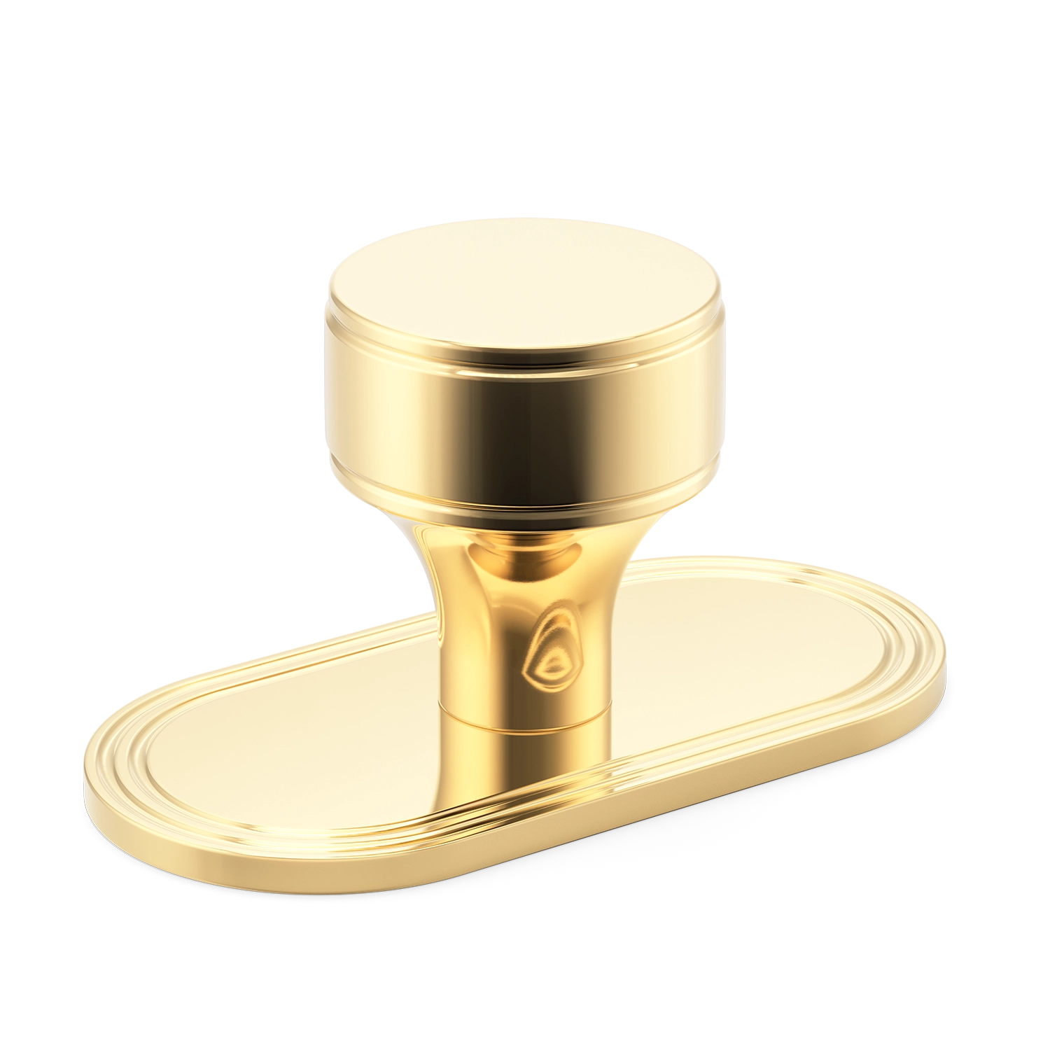 Ringed Tapered Metal Wax Seal Stamp