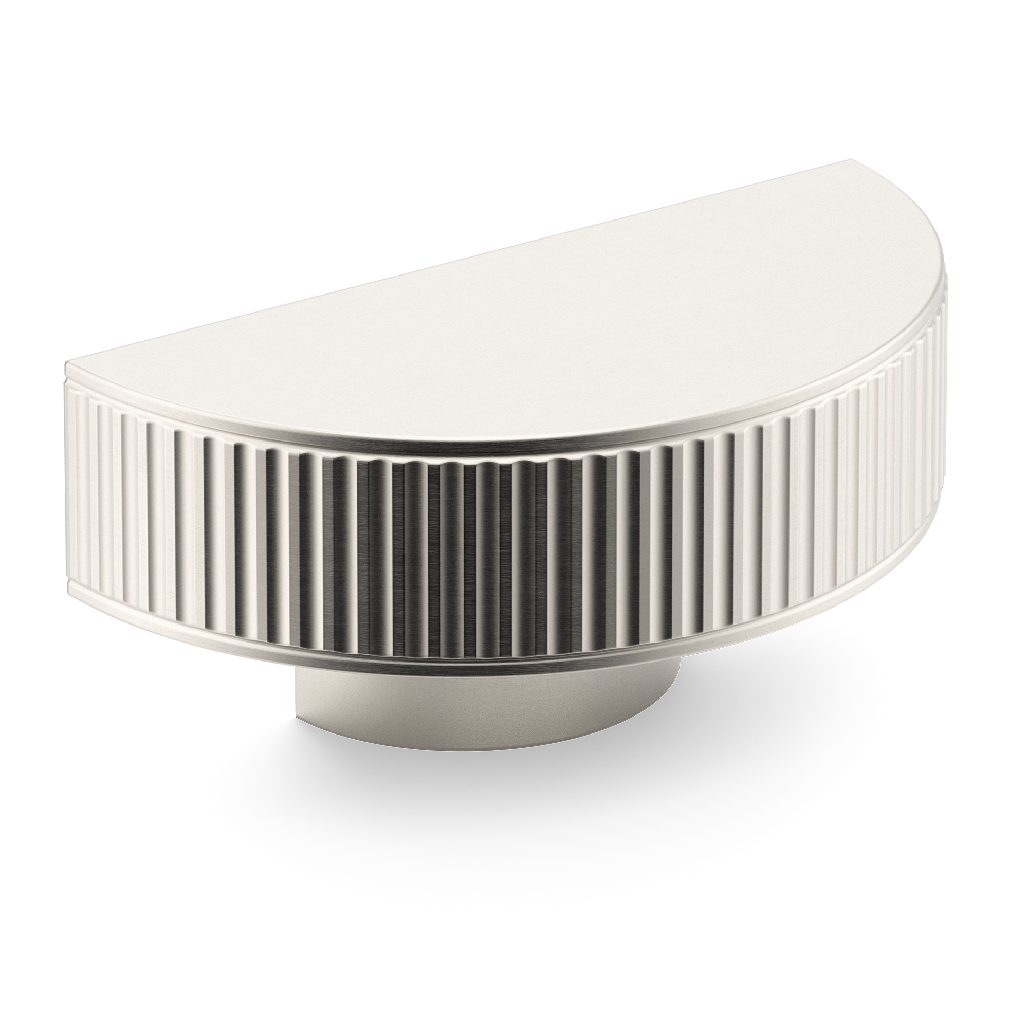 Fluted Metallic Coffee Table