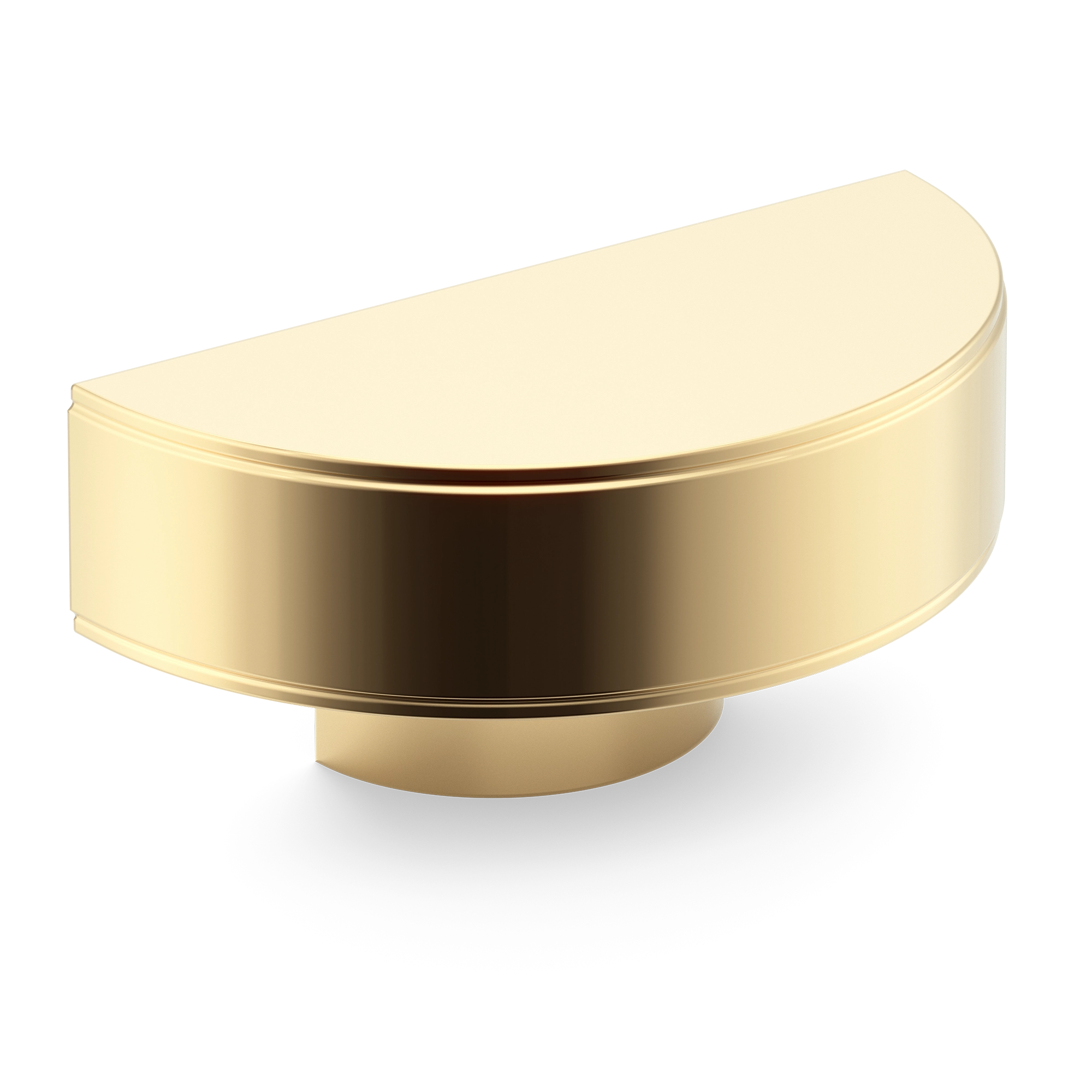 Grooved Semicircular Cabinet/Drawer Pull Handle