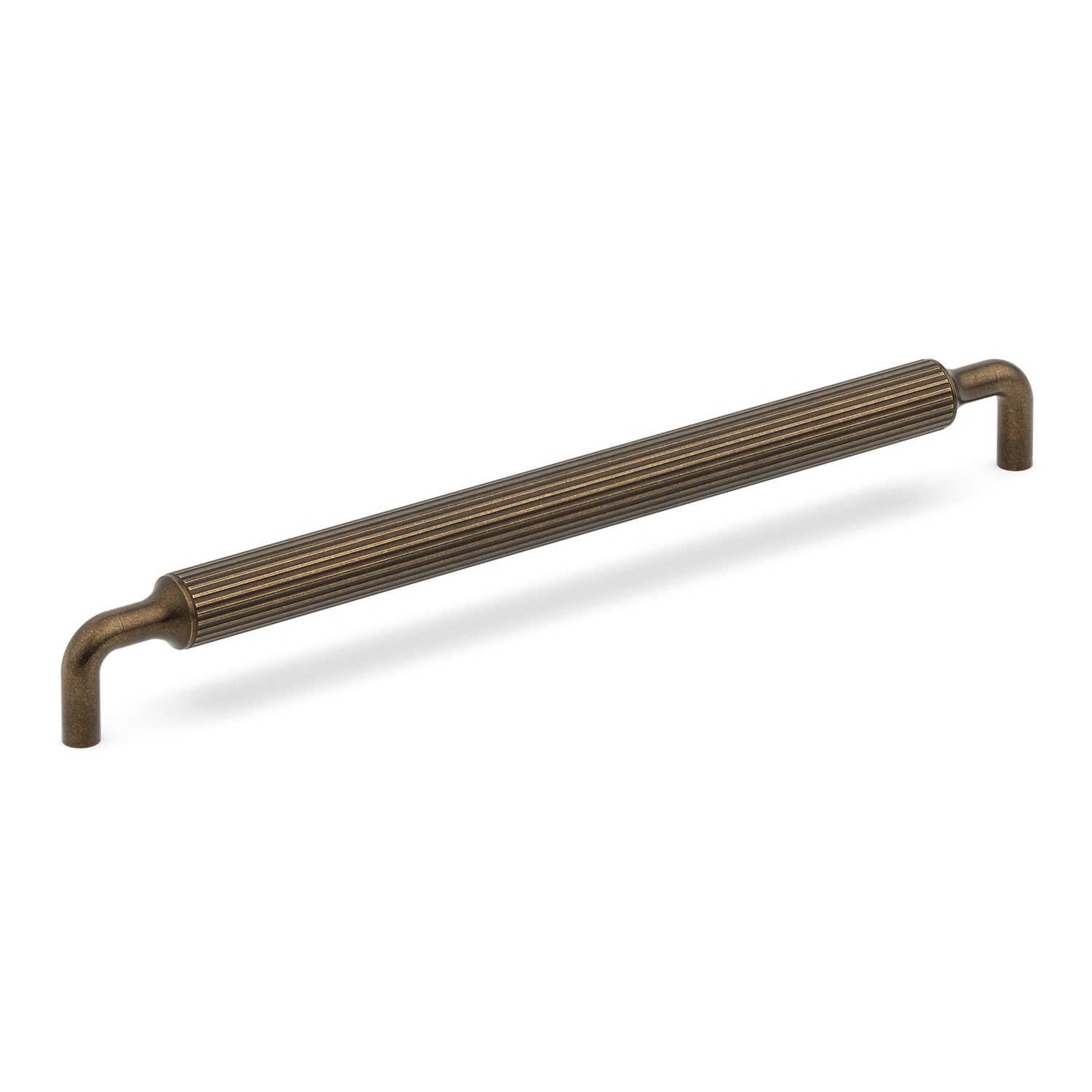 Knurled L-shaped Metal Cabinet/Drawer Pull