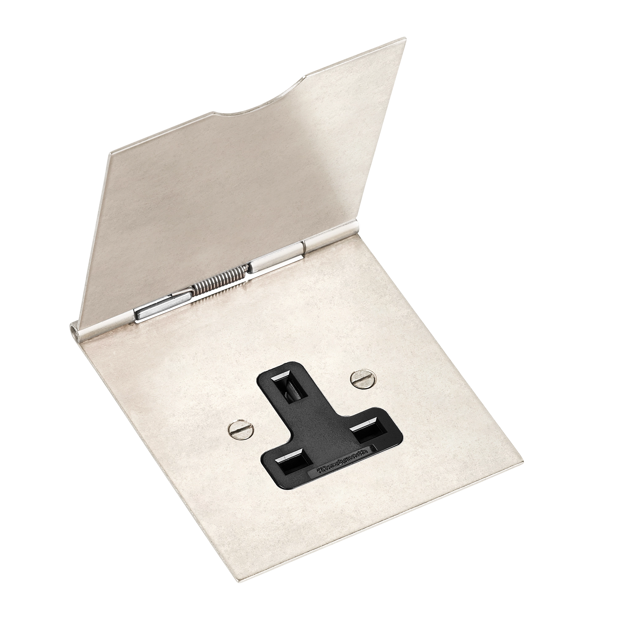 Spring-loaded Hinged Card Holder