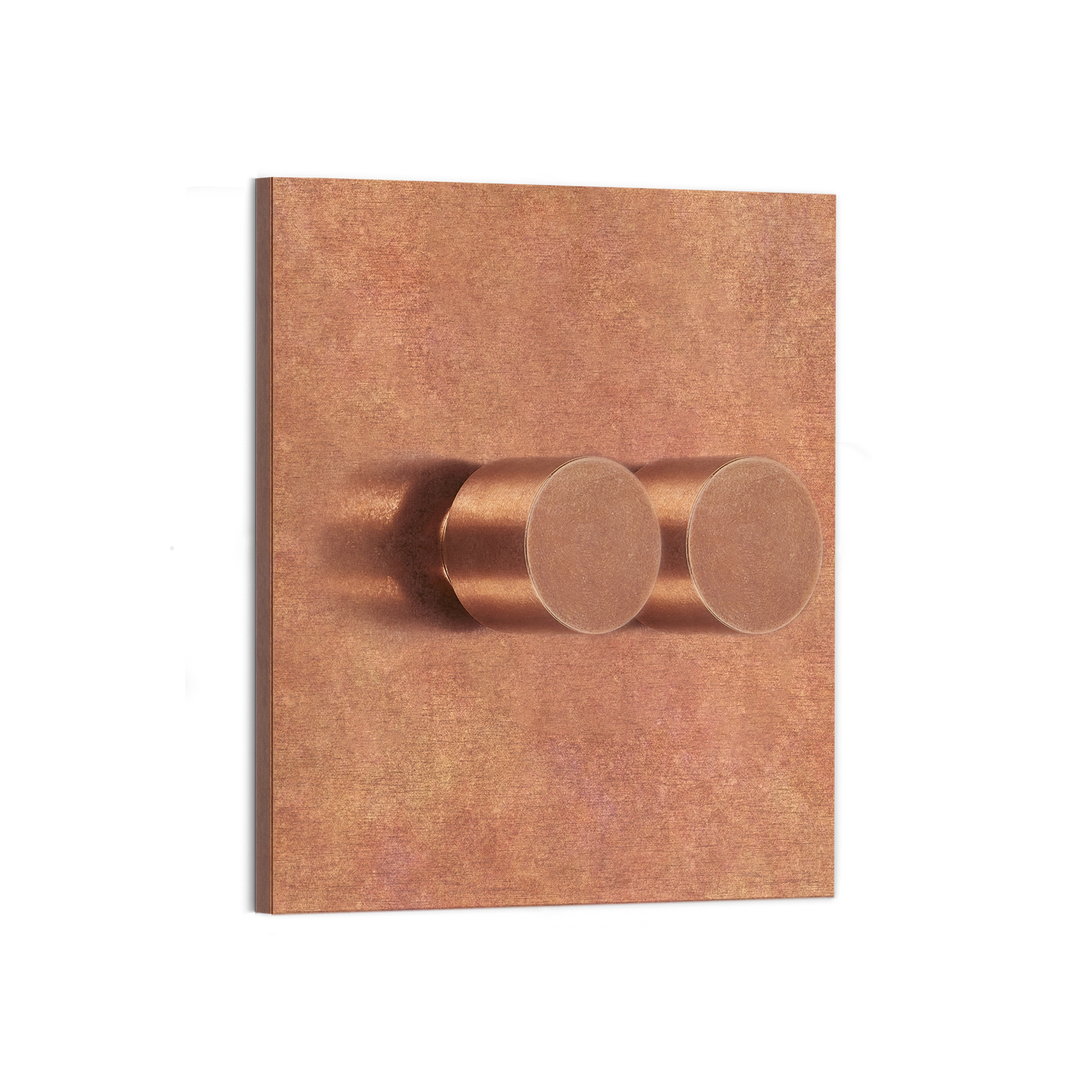 Geometric Minimalist Wall-mounted Dimmer Switch