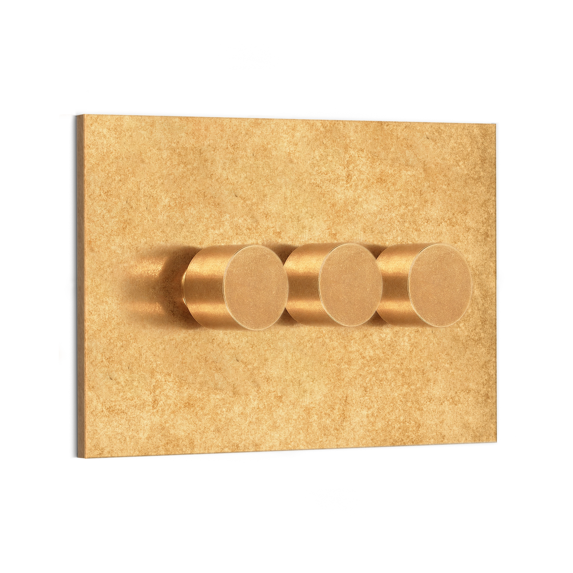 Minimalist 3D Cylindrical Wall Art Piece