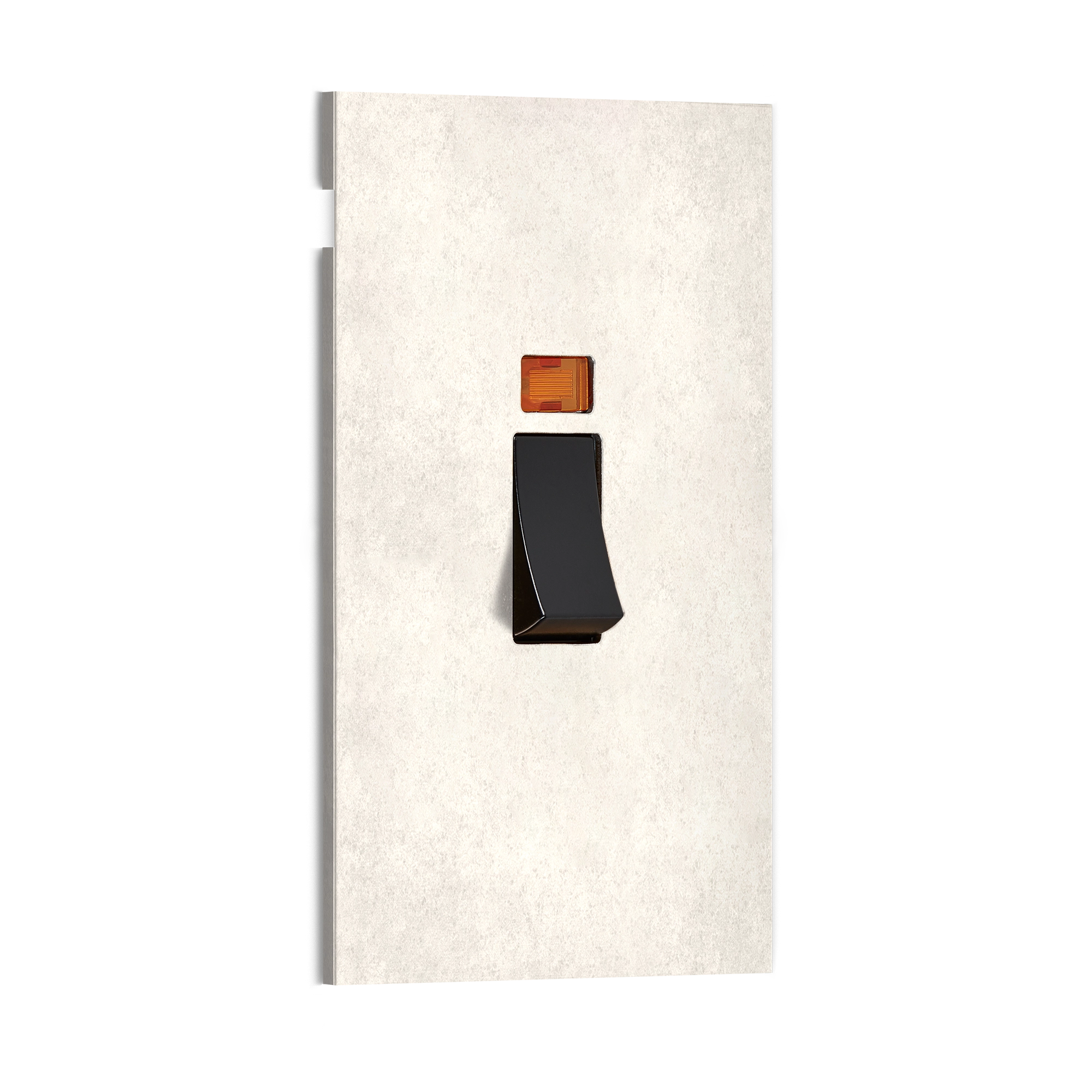 Textured Indicator Single-gang Electrical Wall Switch