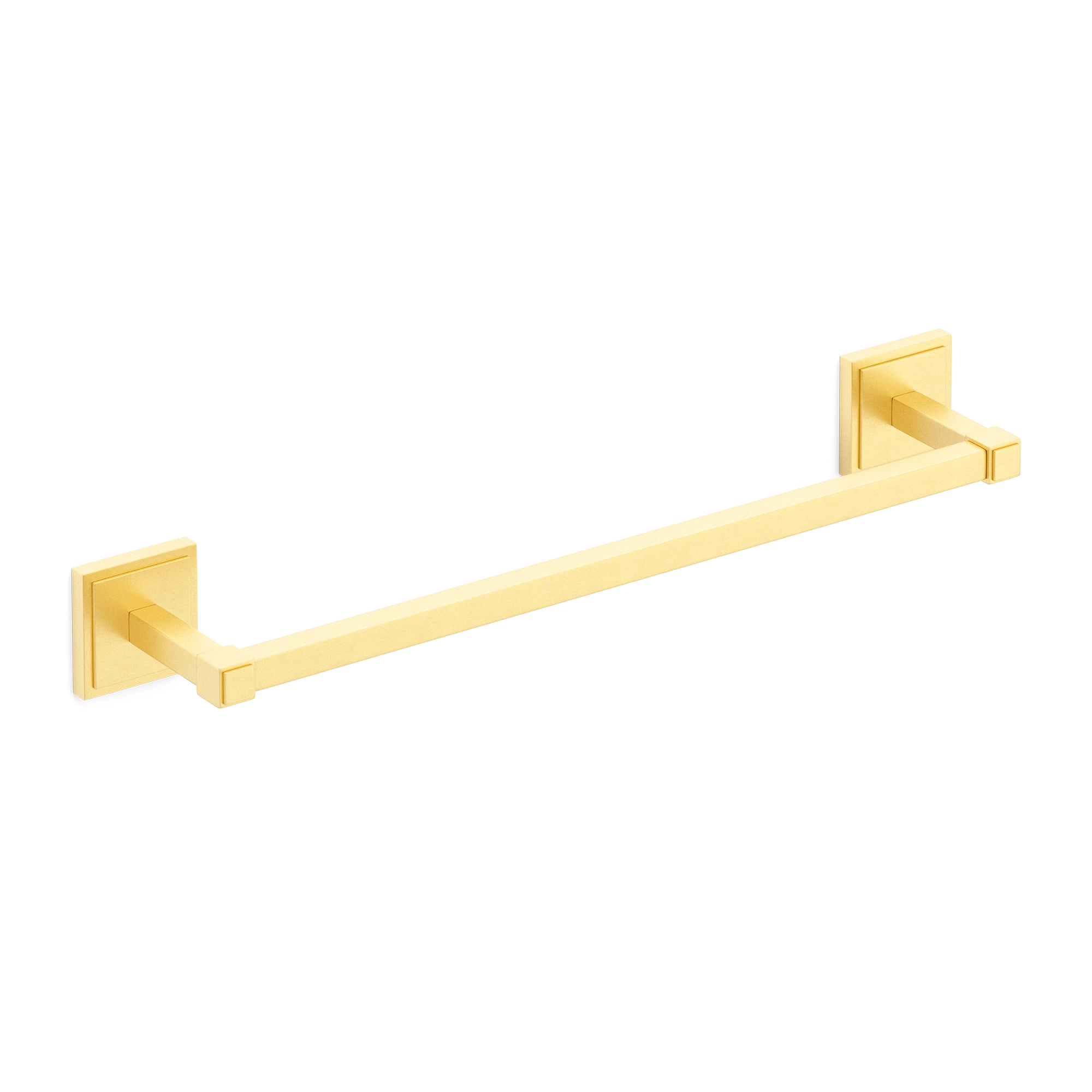 Square-cross-section Geometric Wall-mounted Towel Bar