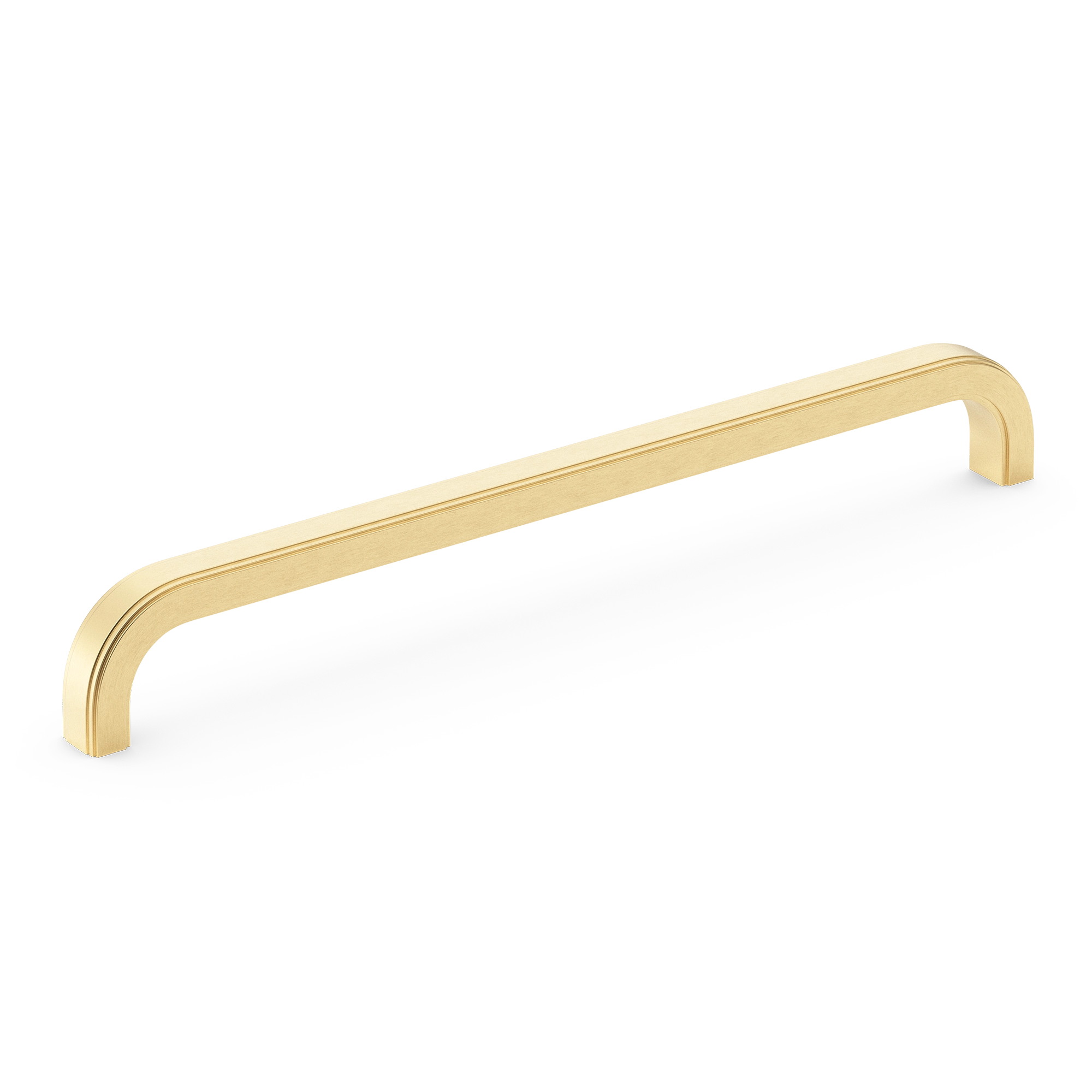 Grooved-end Modern Metal Cabinet/Drawer Pull