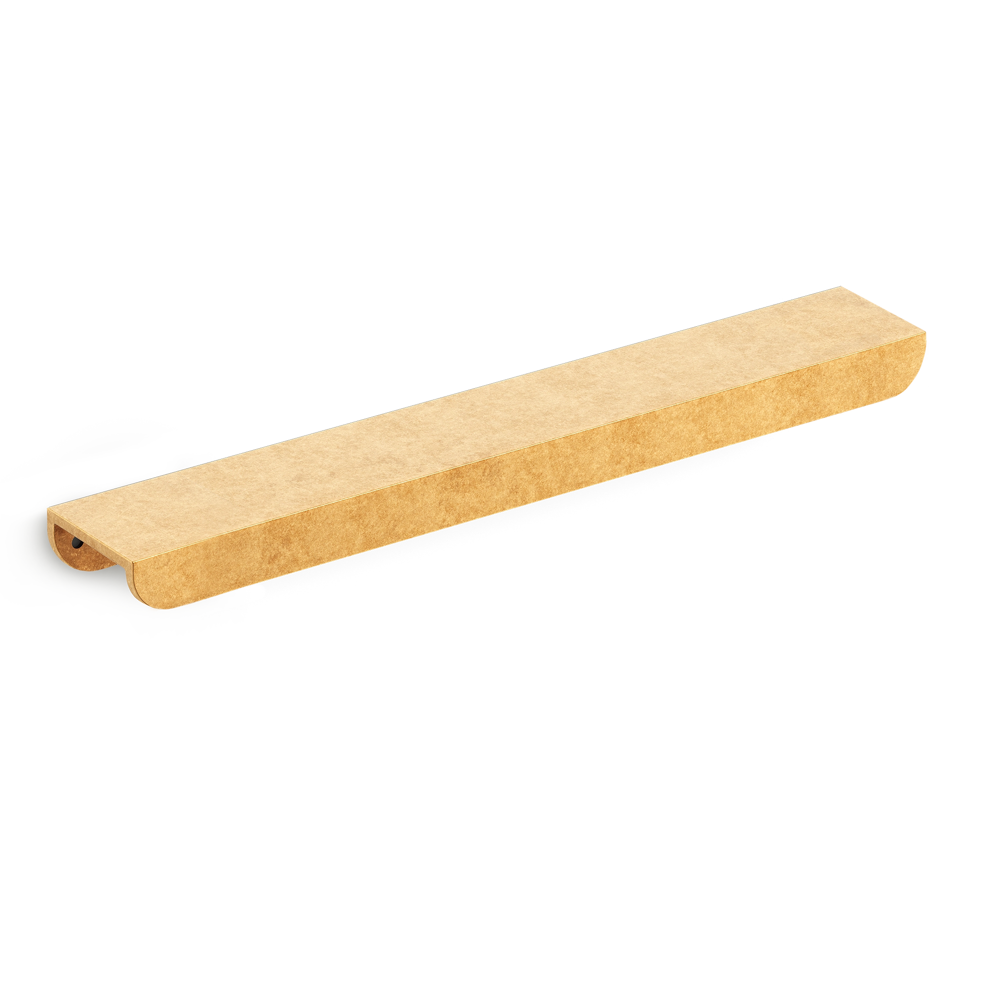 Minimalist Rounded-end Curved Pull Handle