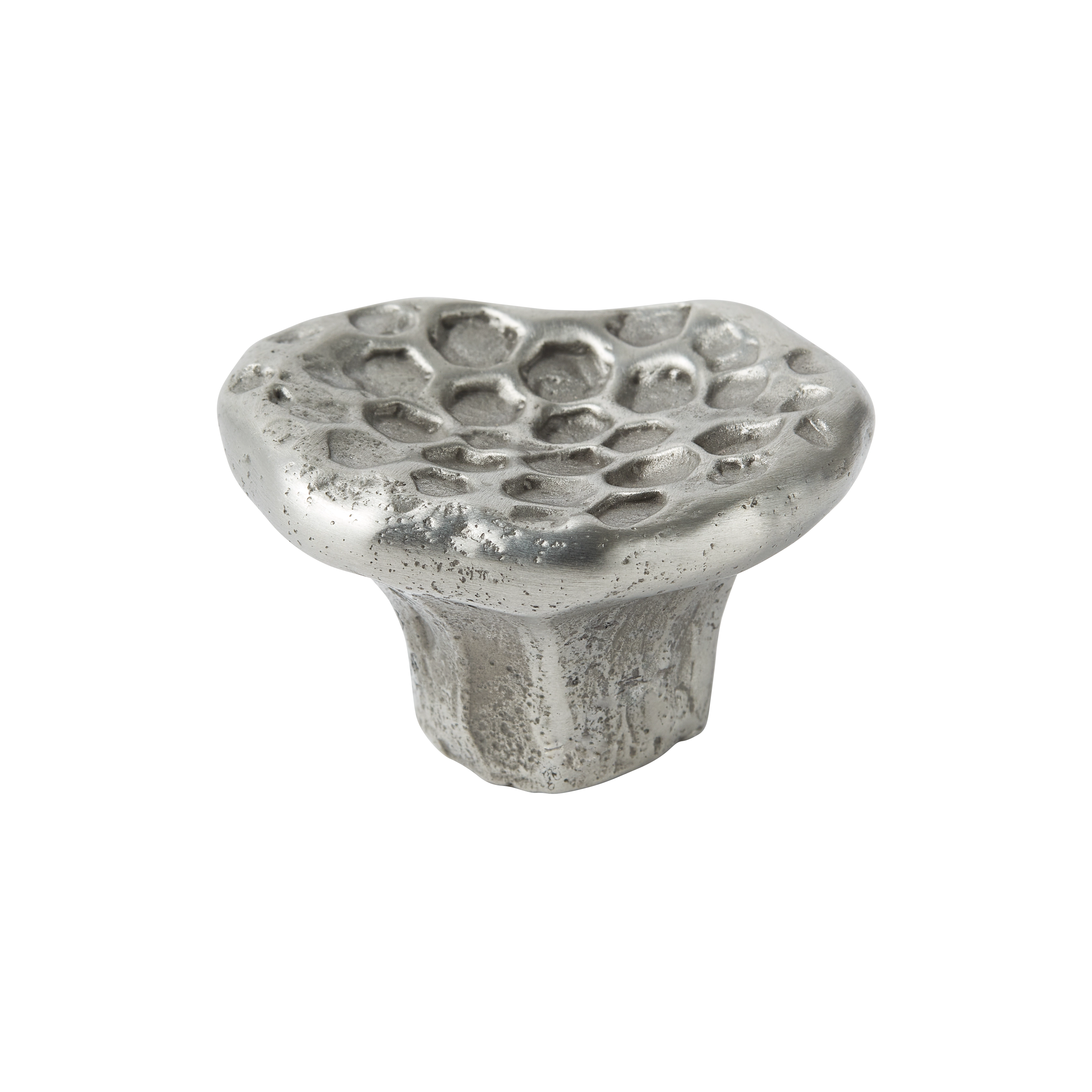 Honeycomb-patterned Cast Metal Cabinet Knob