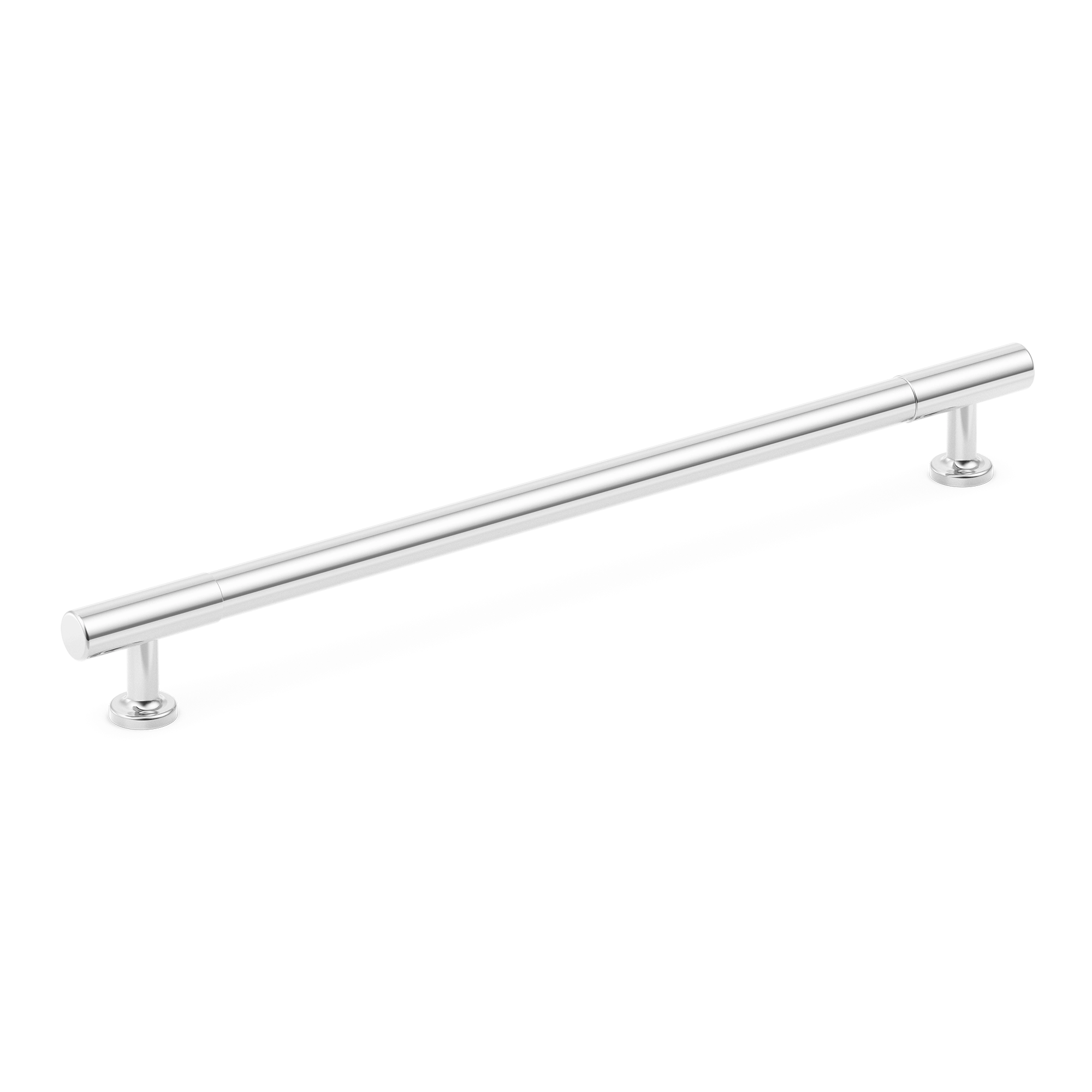 Rounded-end Minimalist Metal Appliance Pull