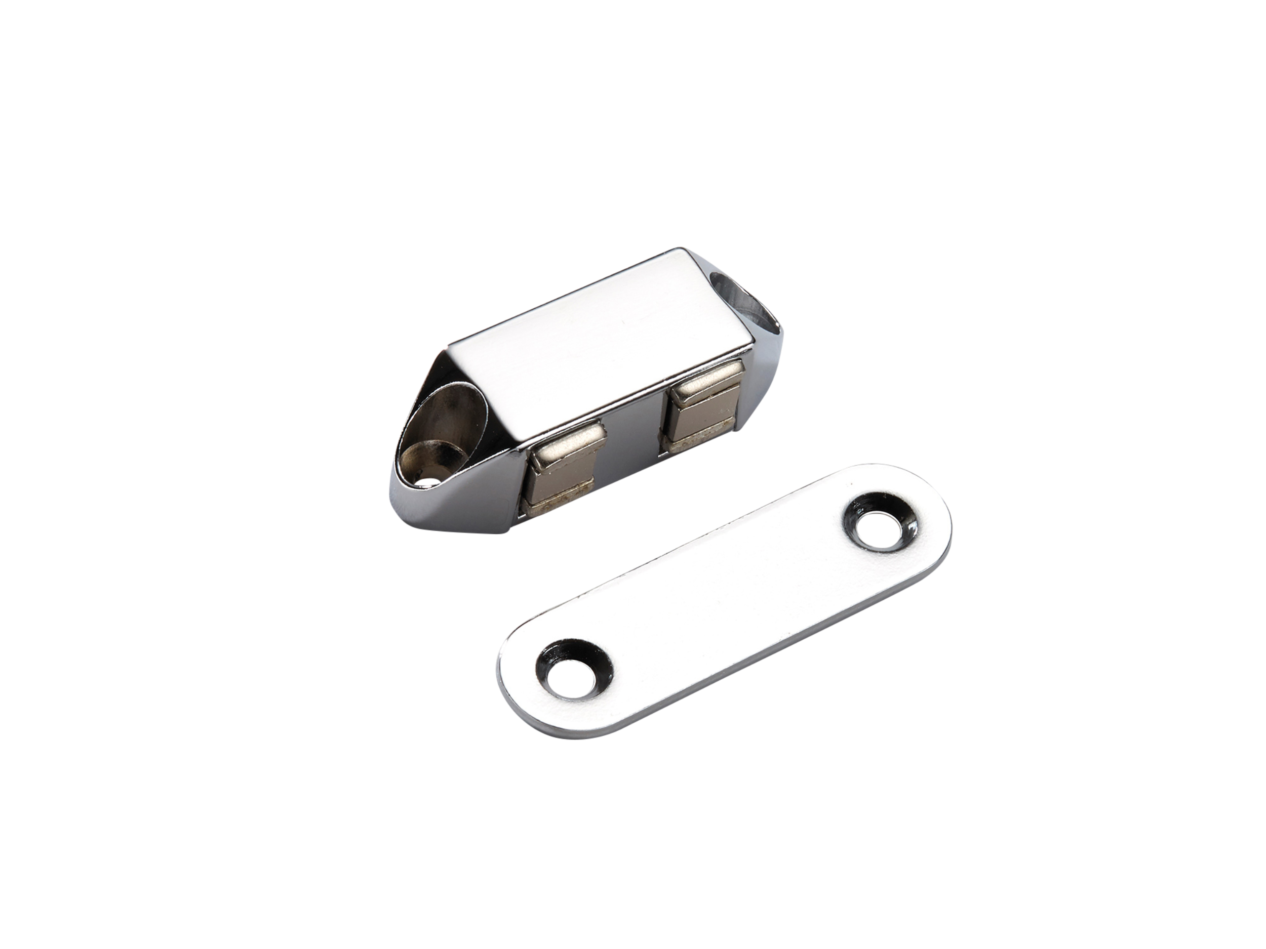 Rounded-edge Adjustable Magnetic Cabinet Catch