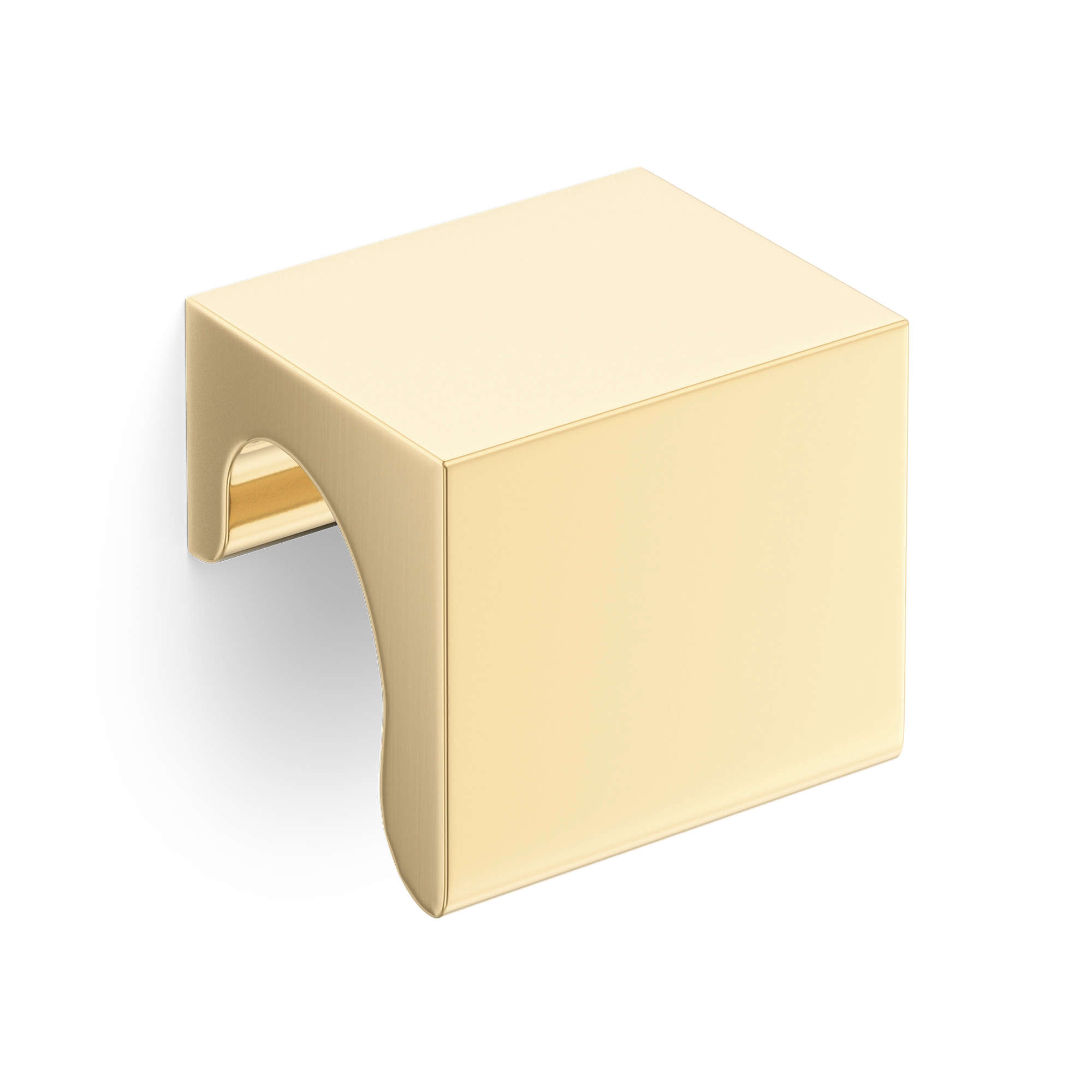 Curved-arc Minimalist Metal Finger Pull