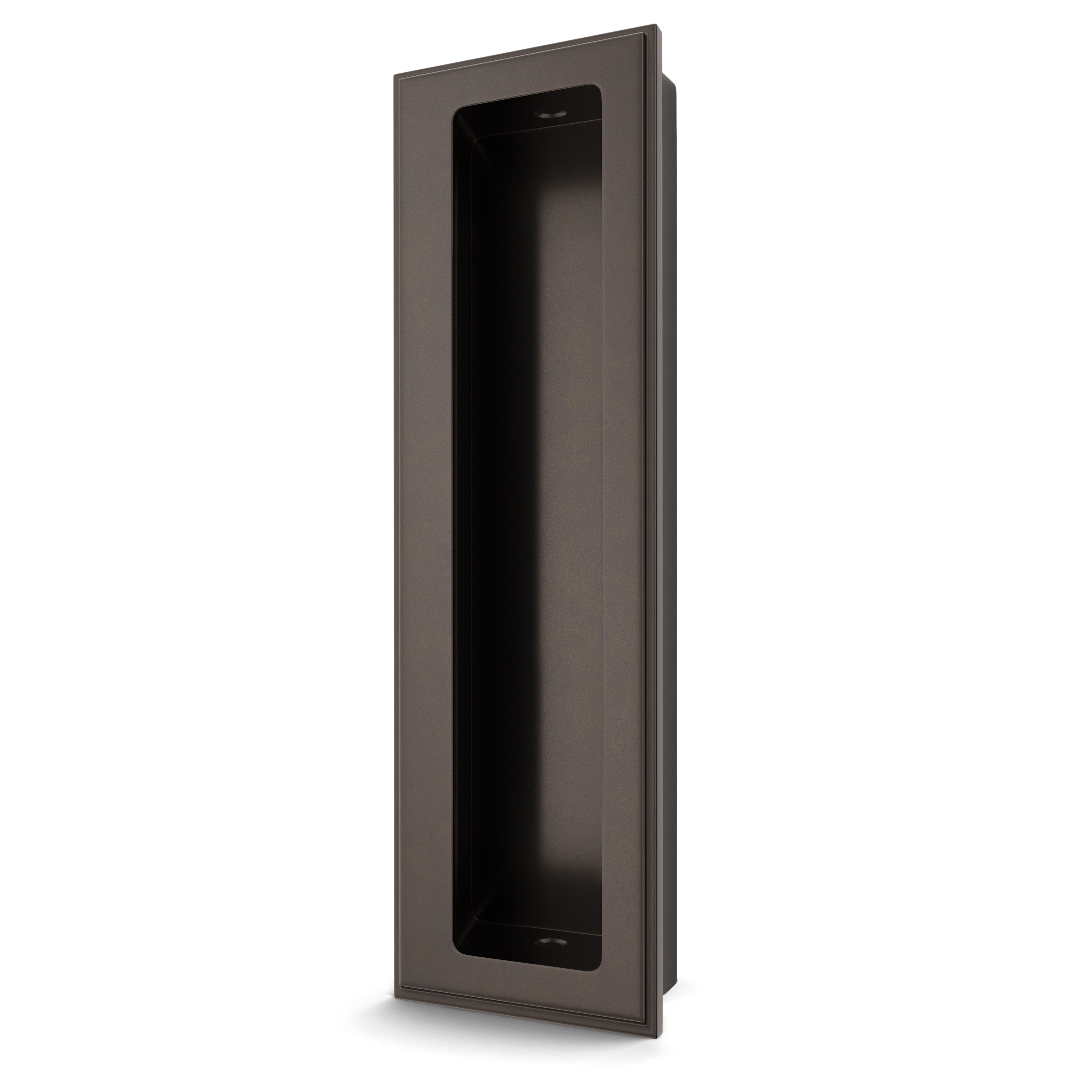 Minimalist Recessed Vertical Mail Slot