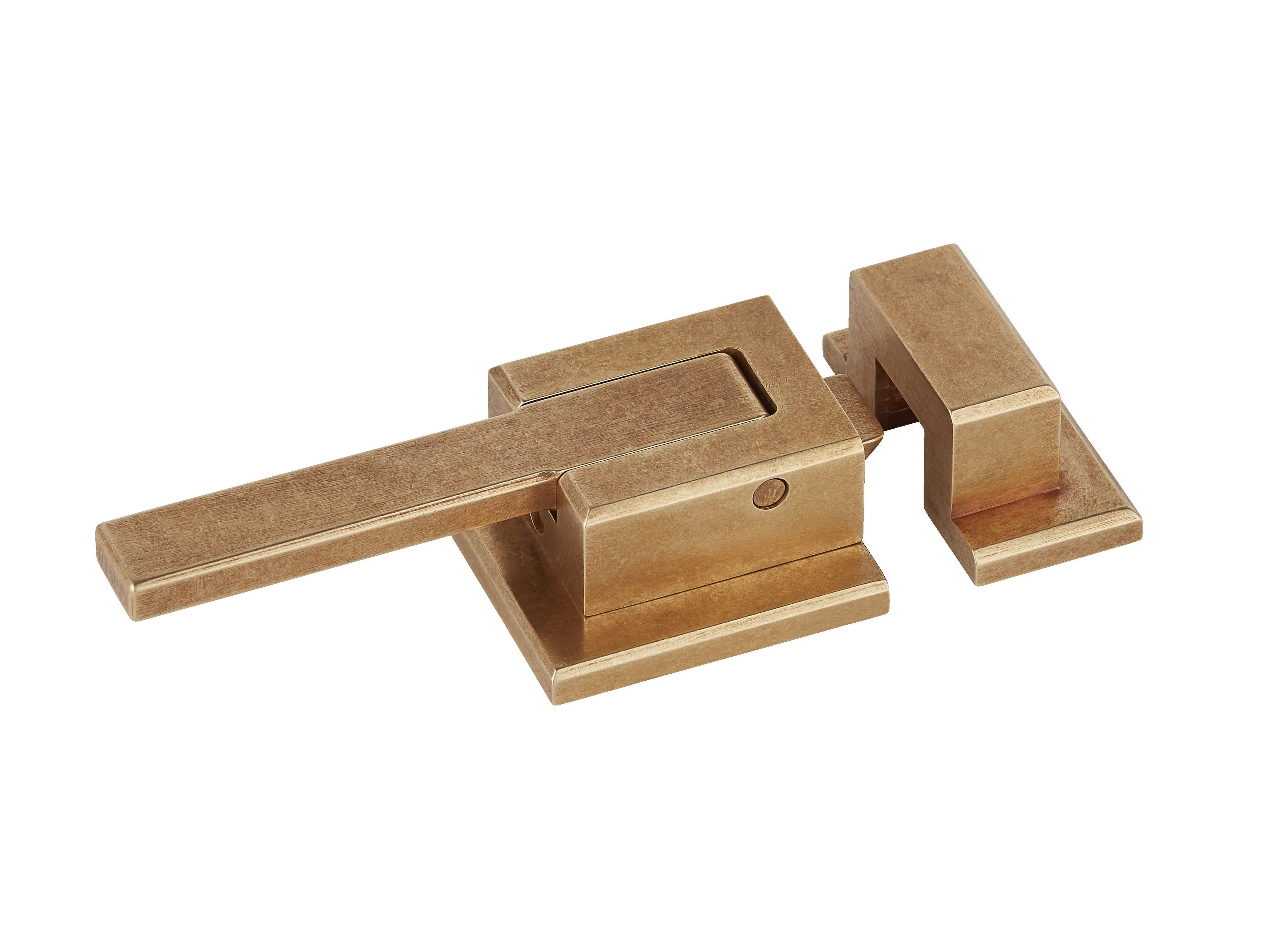 Minimalist Geometric Door Latch