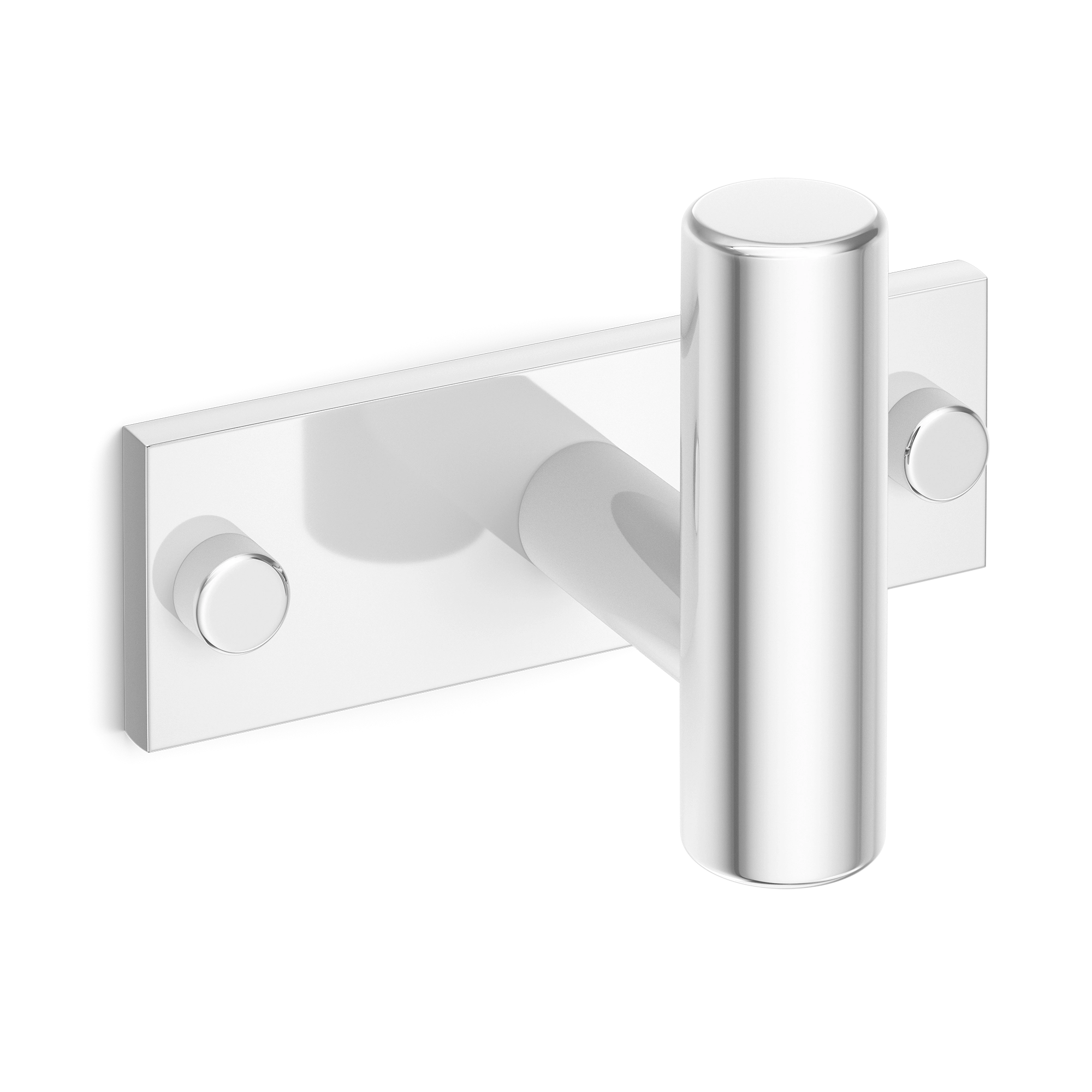 Minimalist Circular-accented Door Lever Handle