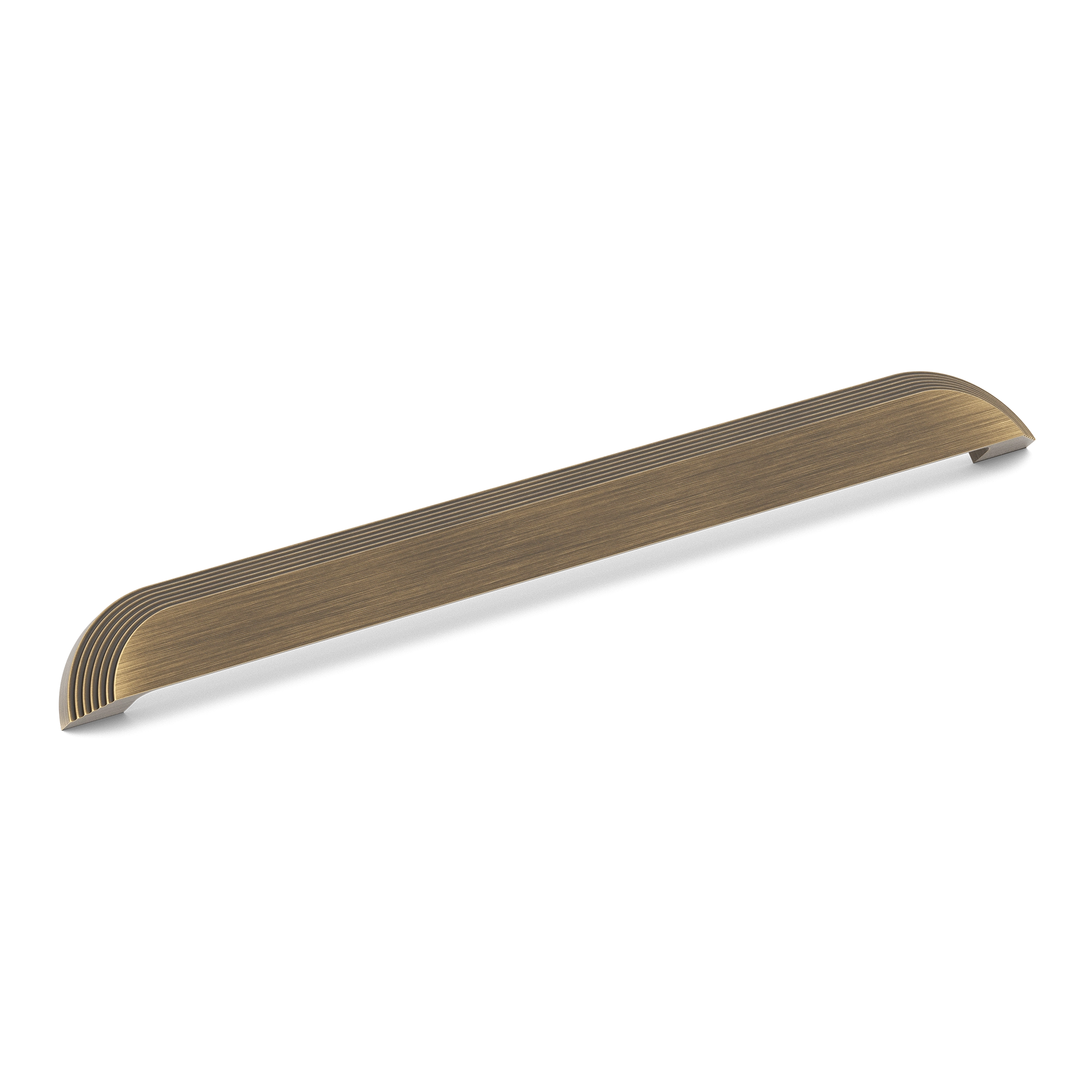 Grooved-curved Cabinet/Drawer Pull Handle