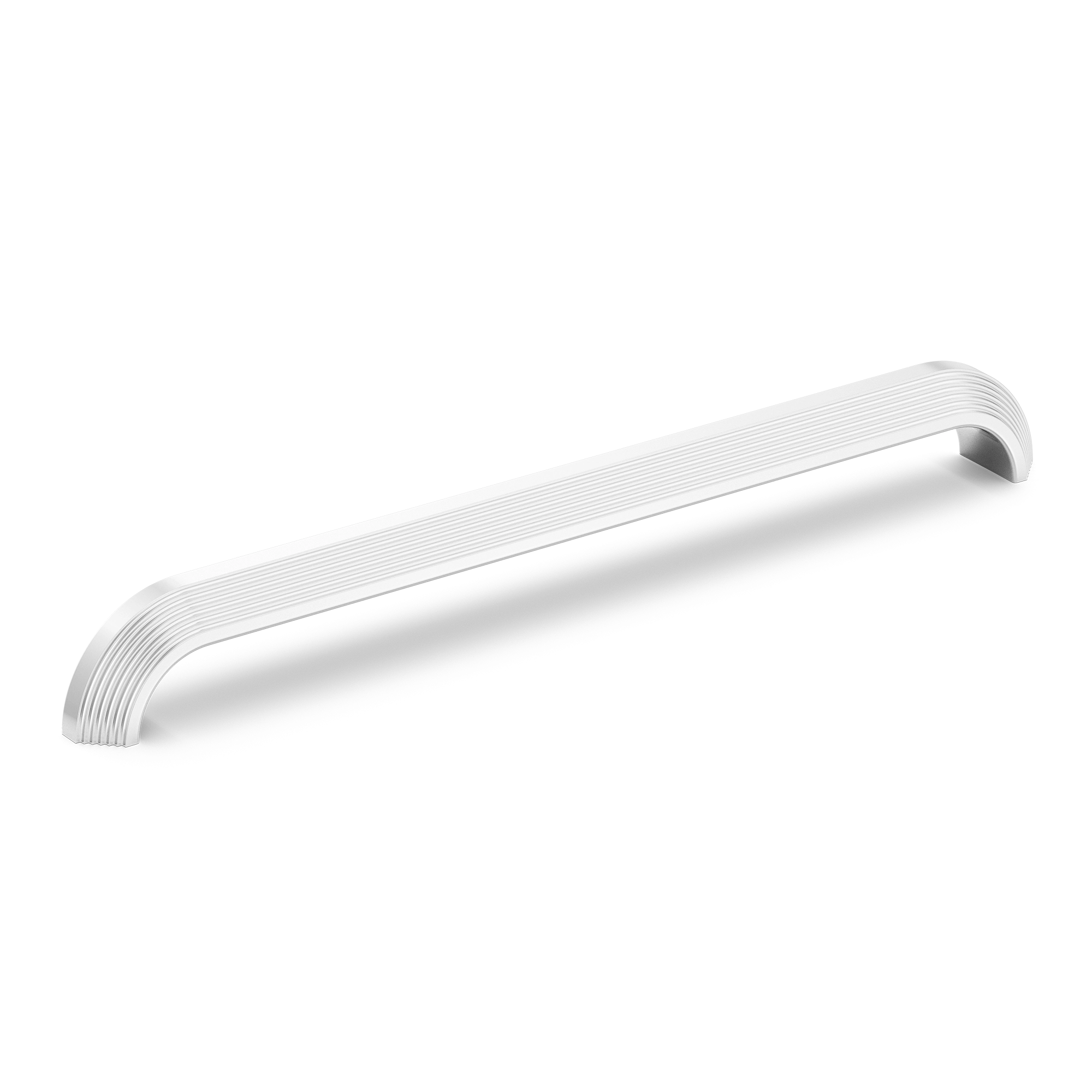 Grooved-curved Metal Cabinet/Drawer Pull Handle