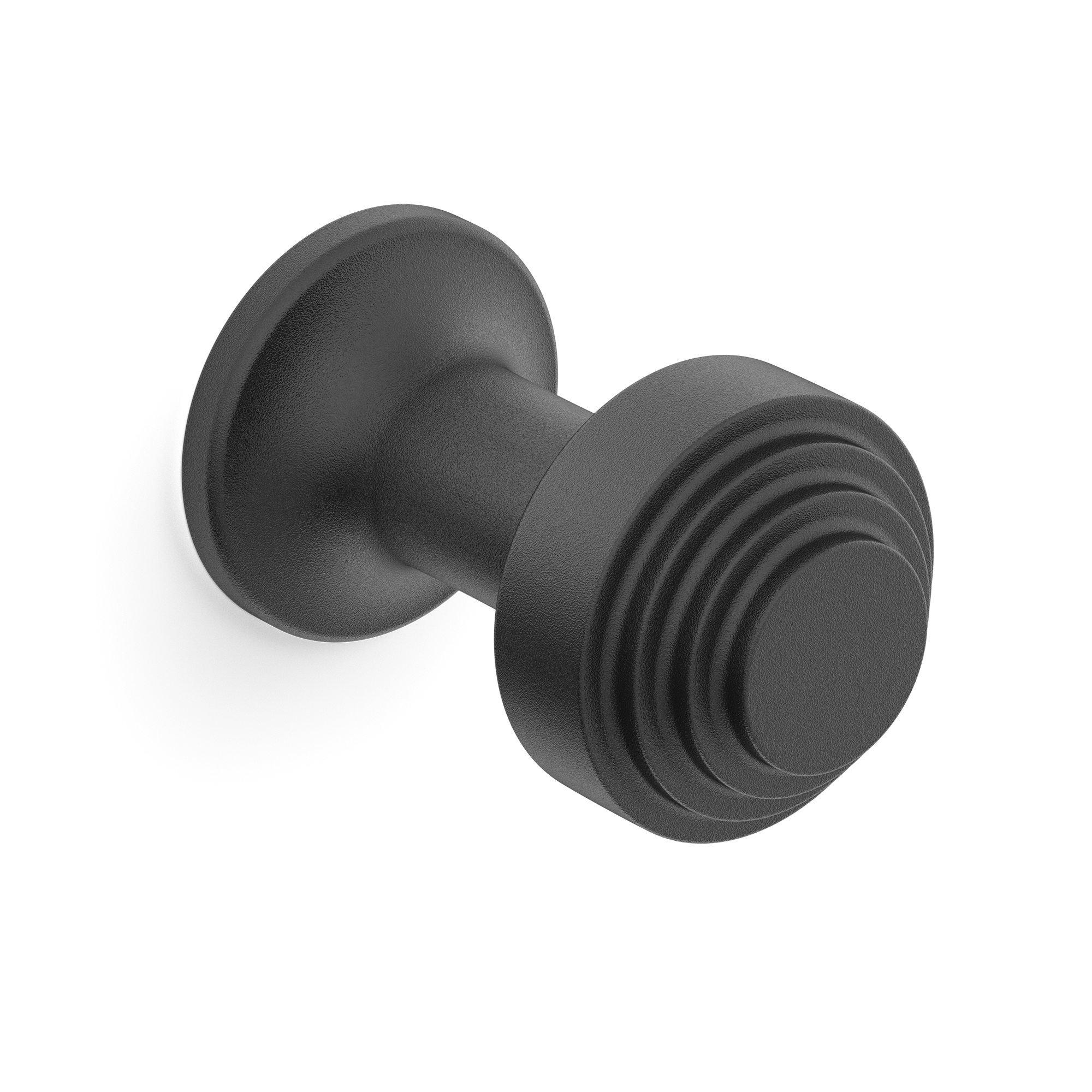 Concentric-grooved Metal Wall-mounted Hook