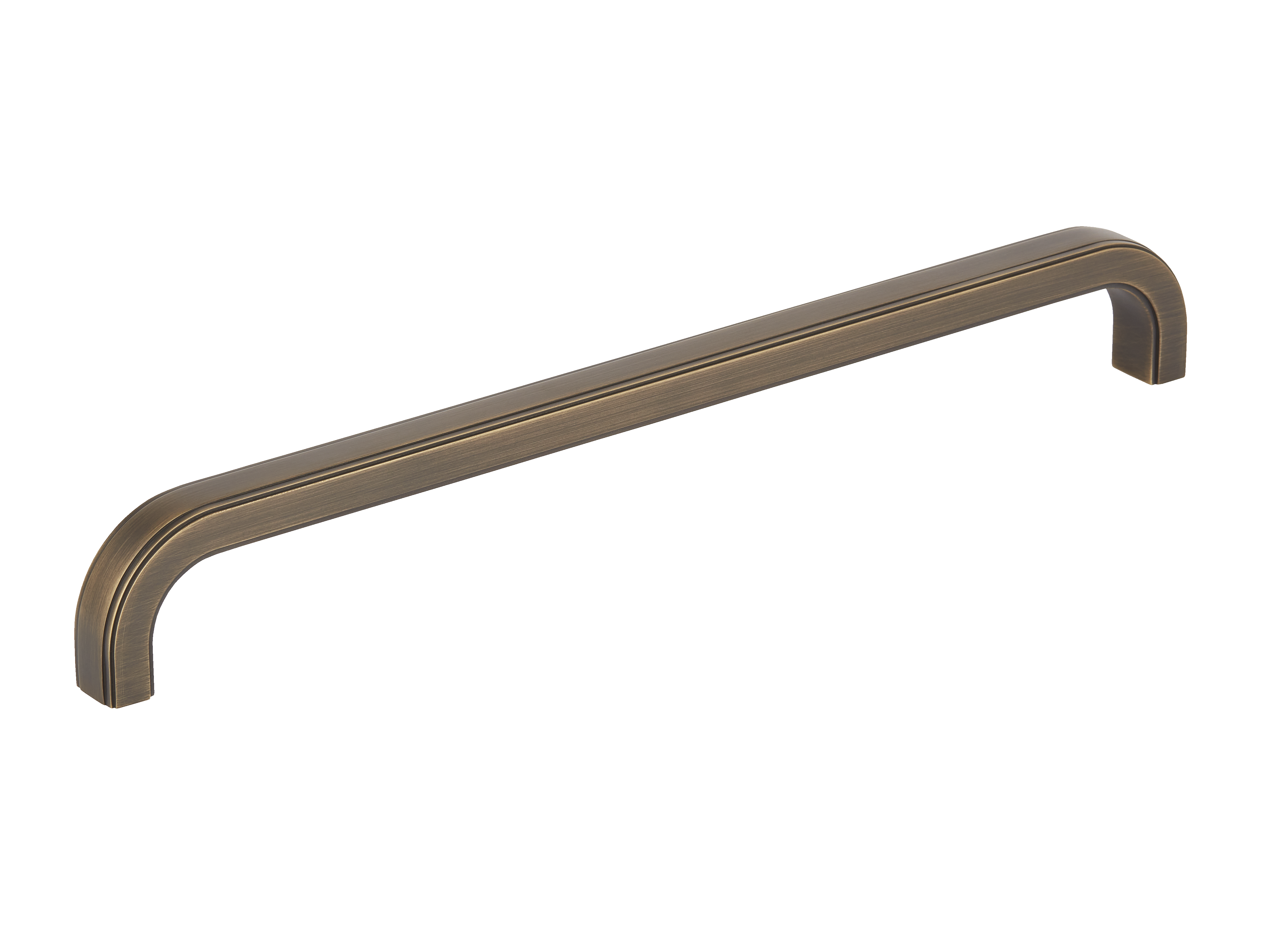 Grooved Minimalist Metal Cabinet/Drawer Pull