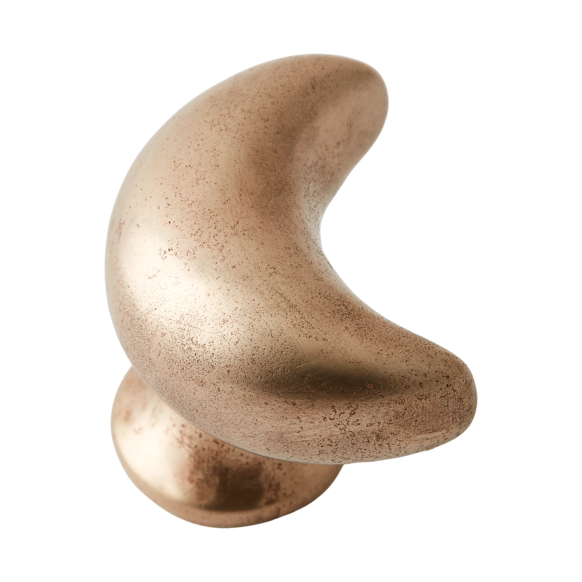 Ergonomic Crescent-shaped Metal Massage Tool