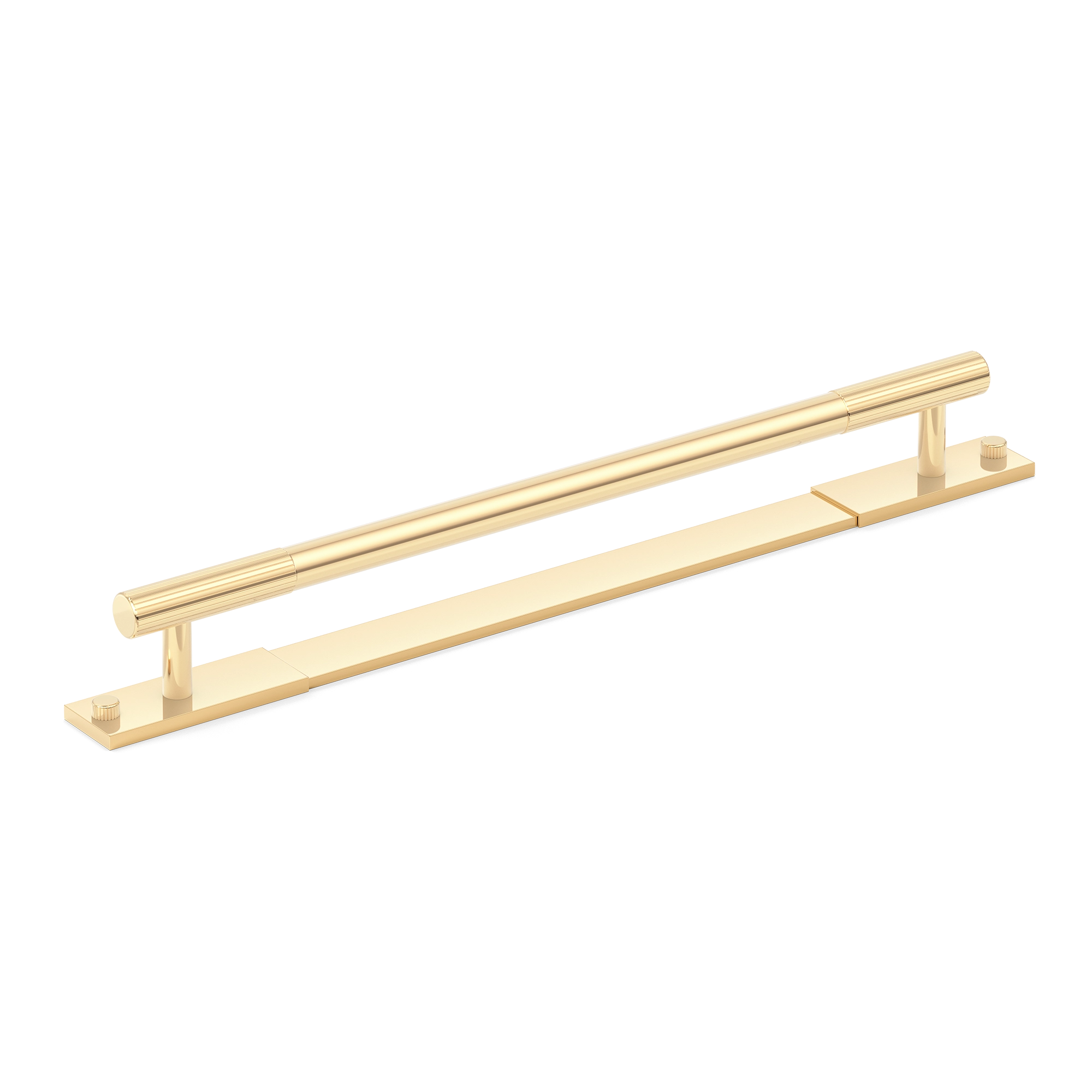 Premium Cabinet Pull and Backplate Set