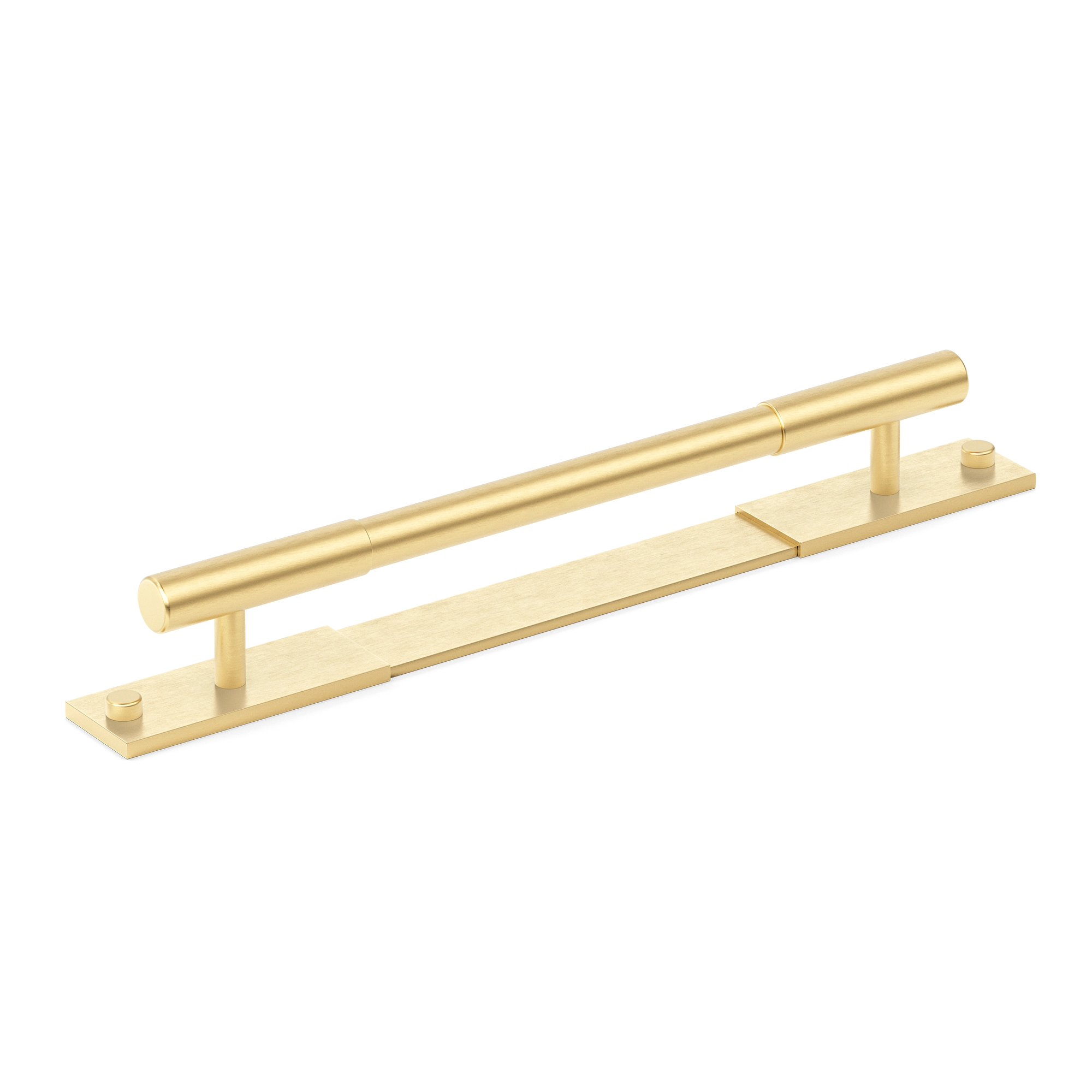 Premium Modern Cabinet Pull Handle with Backplate