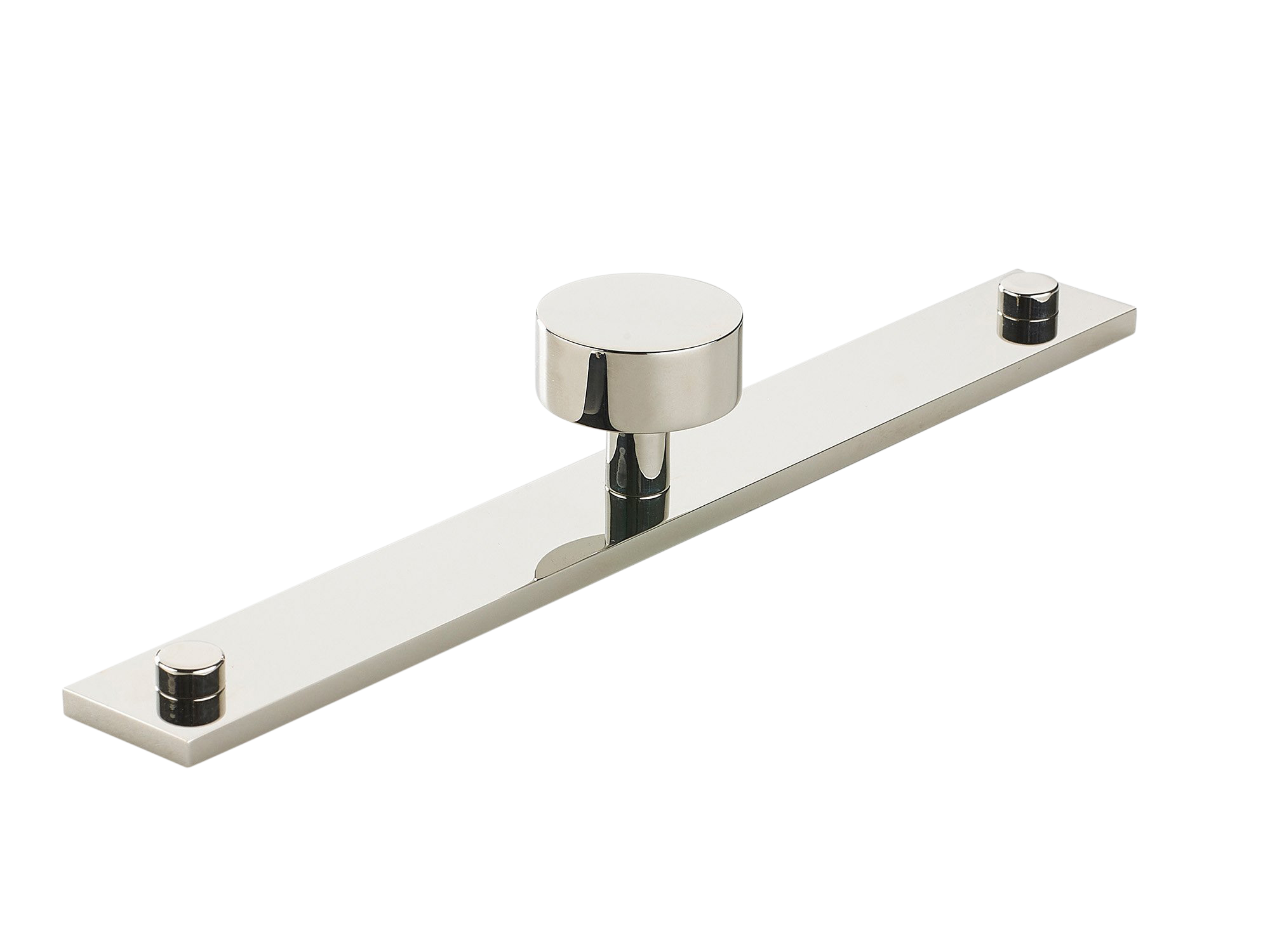 Modern Cabinet Knob with Backplate